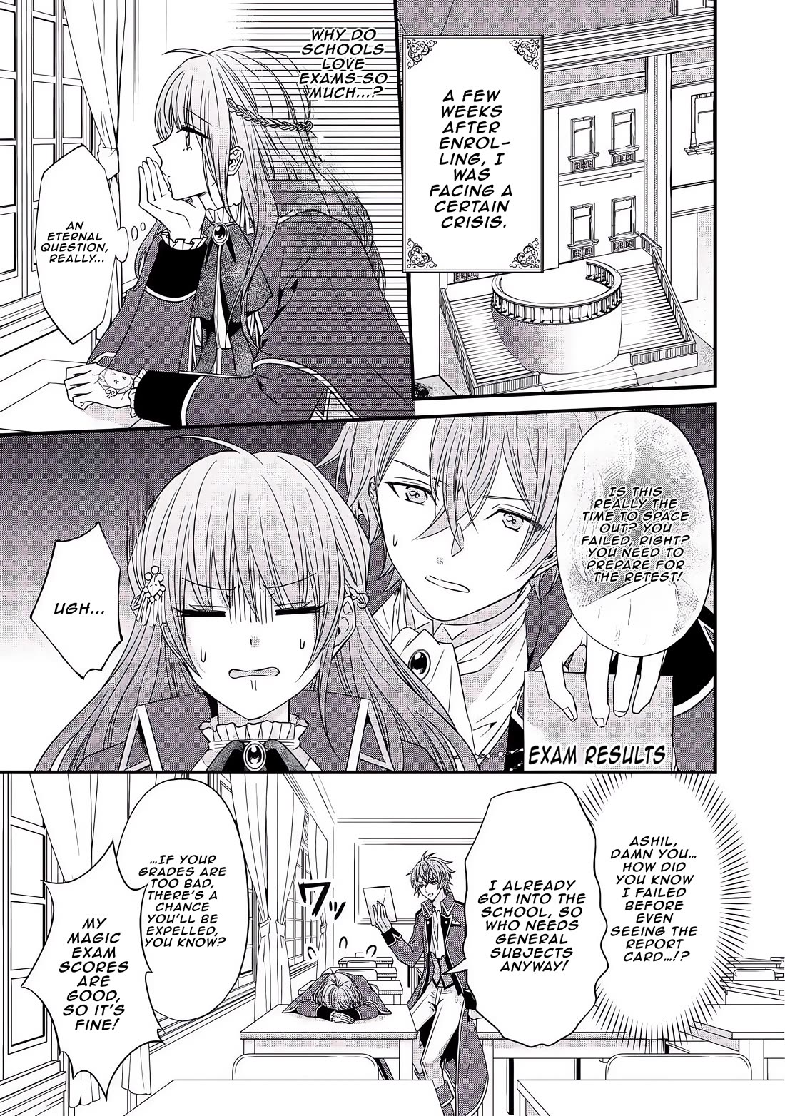 An Otome Game’s Burikko Villainess Turned into a Magic Otaku chapter 5 page 14