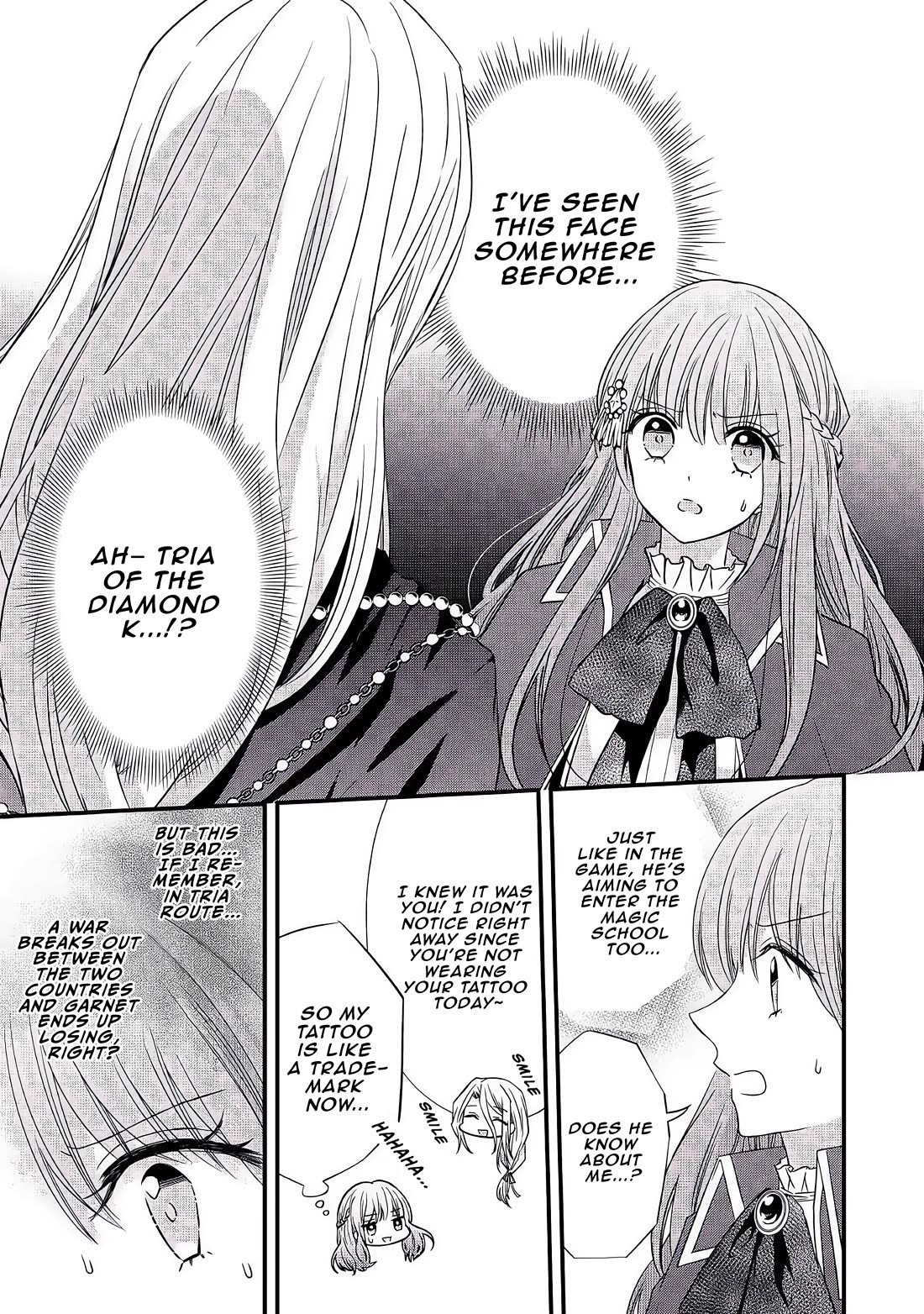 An Otome Game’s Burikko Villainess Turned into a Magic Otaku chapter 5 page 2