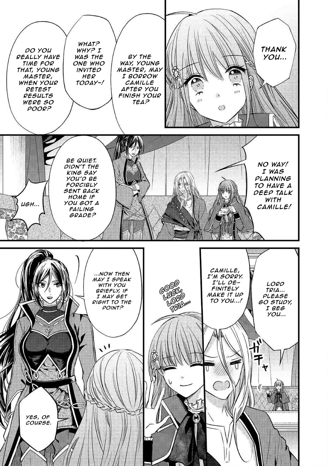 An Otome Game’s Burikko Villainess Turned into a Magic Otaku chapter 6 page 10