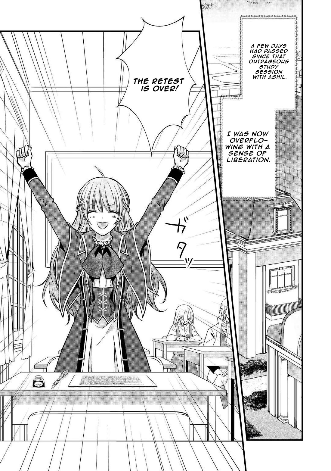 An Otome Game’s Burikko Villainess Turned into a Magic Otaku chapter 6 page 2