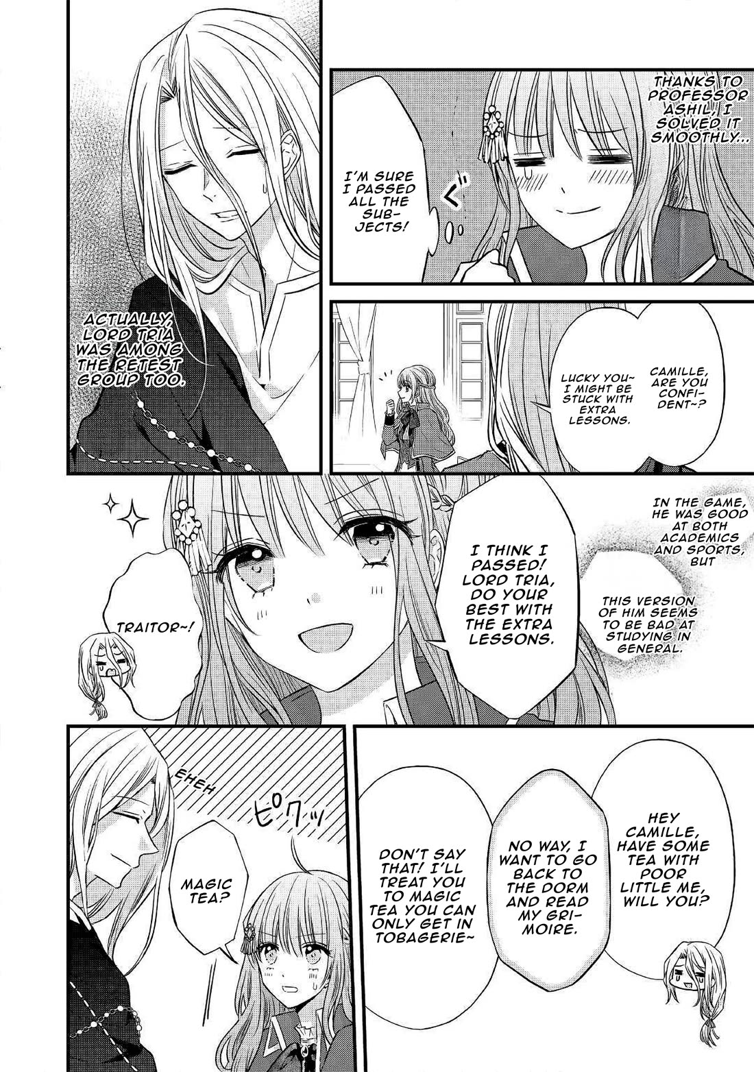An Otome Game’s Burikko Villainess Turned into a Magic Otaku chapter 6 page 3