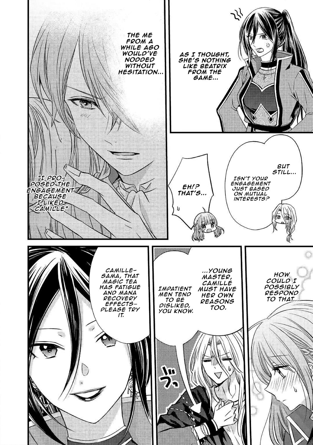 An Otome Game’s Burikko Villainess Turned into a Magic Otaku chapter 6 page 9