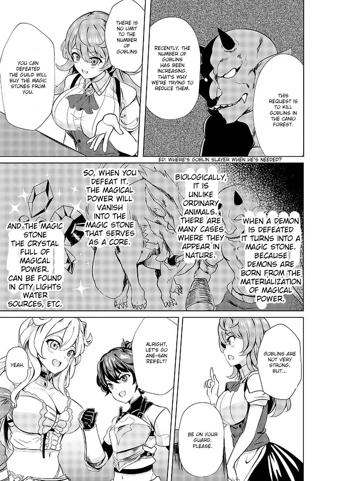 Ane ga Kensei de Imouto ga Kenja de chapter 2 page 20