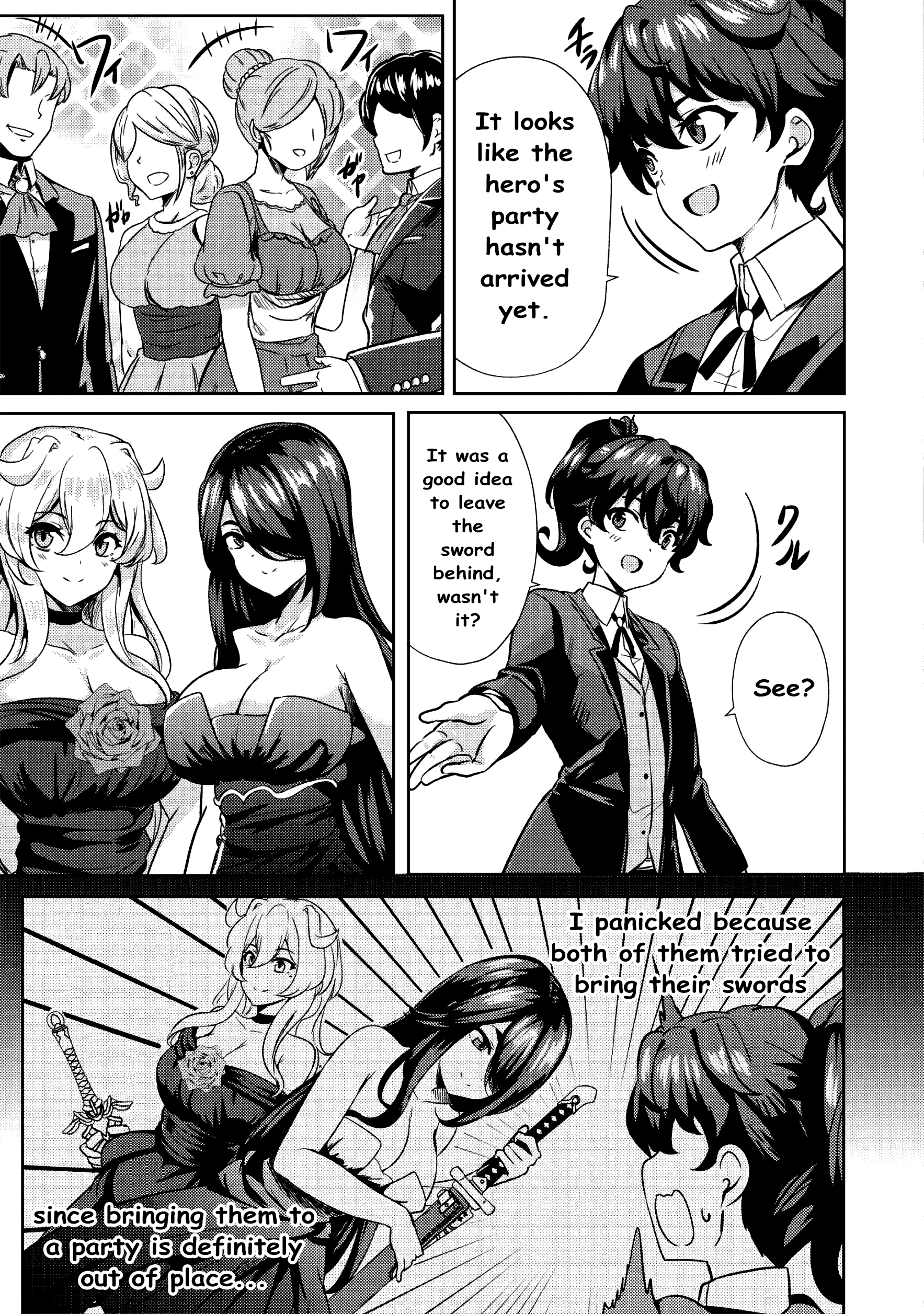 Ane ga Kensei de Imouto ga Kenja de chapter 8 page 4