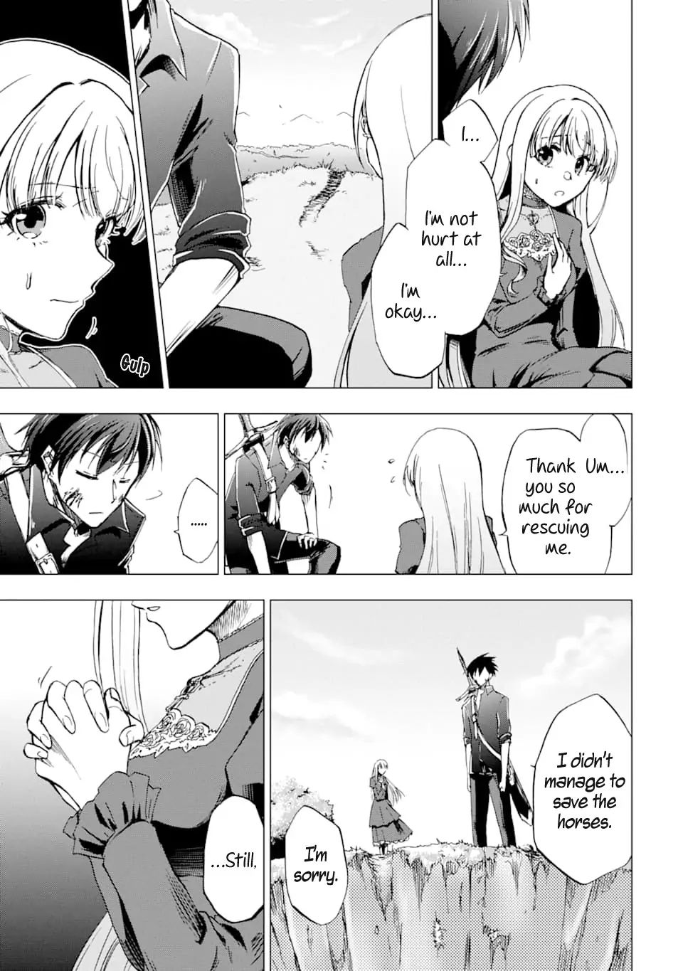 Ankoku Kishi no Ore desu Ga Saikyou no Seikishi wo Mezashimasu chapter 1 page 33