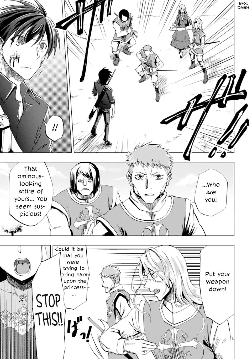 Ankoku Kishi no Ore desu Ga Saikyou no Seikishi wo Mezashimasu chapter 1 page 35