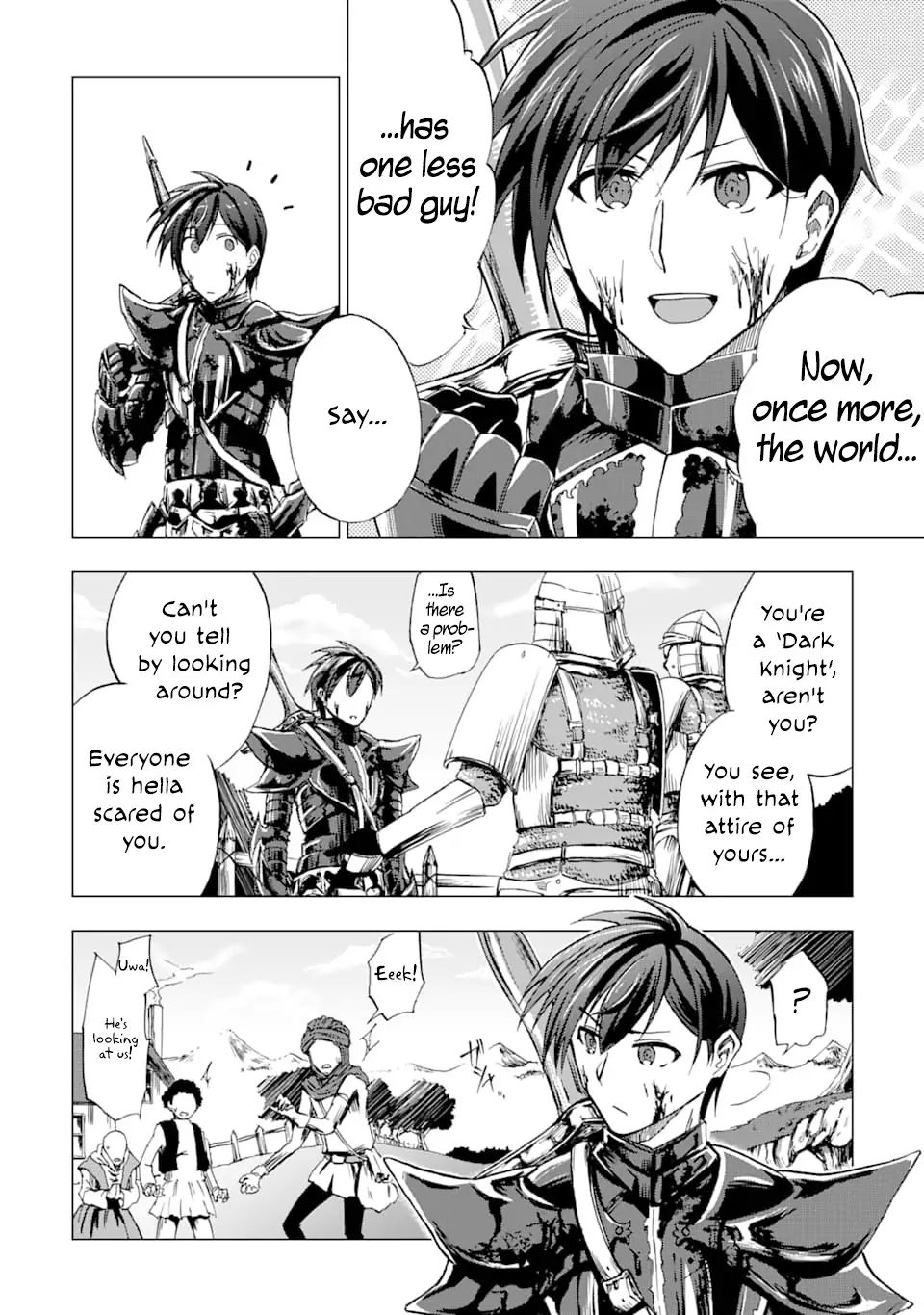 Ankoku Kishi no Ore desu Ga Saikyou no Seikishi wo Mezashimasu chapter 1 page 8