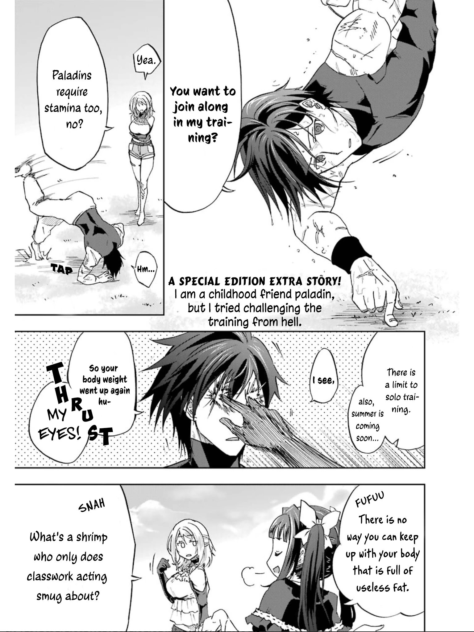 Ankoku Kishi no Ore desu Ga Saikyou no Seikishi wo Mezashimasu chapter 10.5 page 2