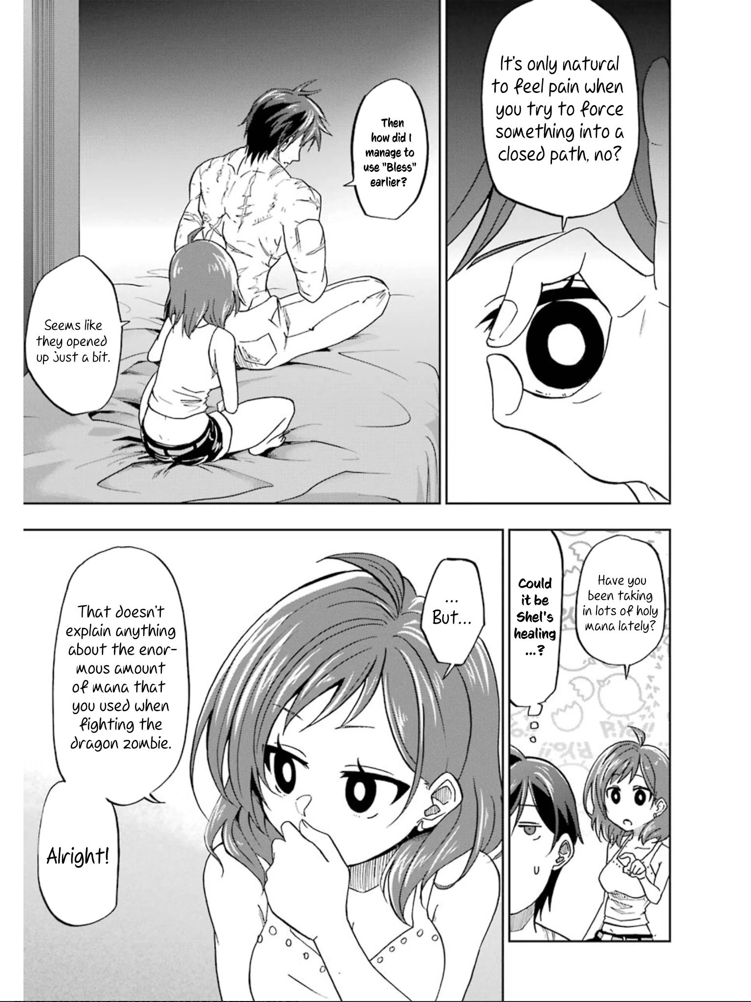 Ankoku Kishi no Ore desu Ga Saikyou no Seikishi wo Mezashimasu chapter 14 page 17