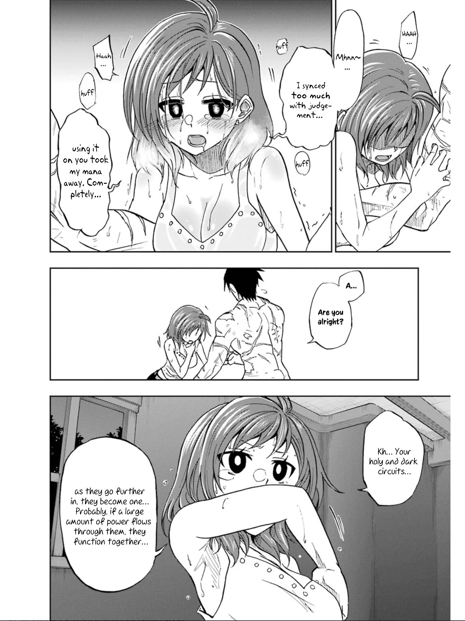 Ankoku Kishi no Ore desu Ga Saikyou no Seikishi wo Mezashimasu chapter 14 page 22