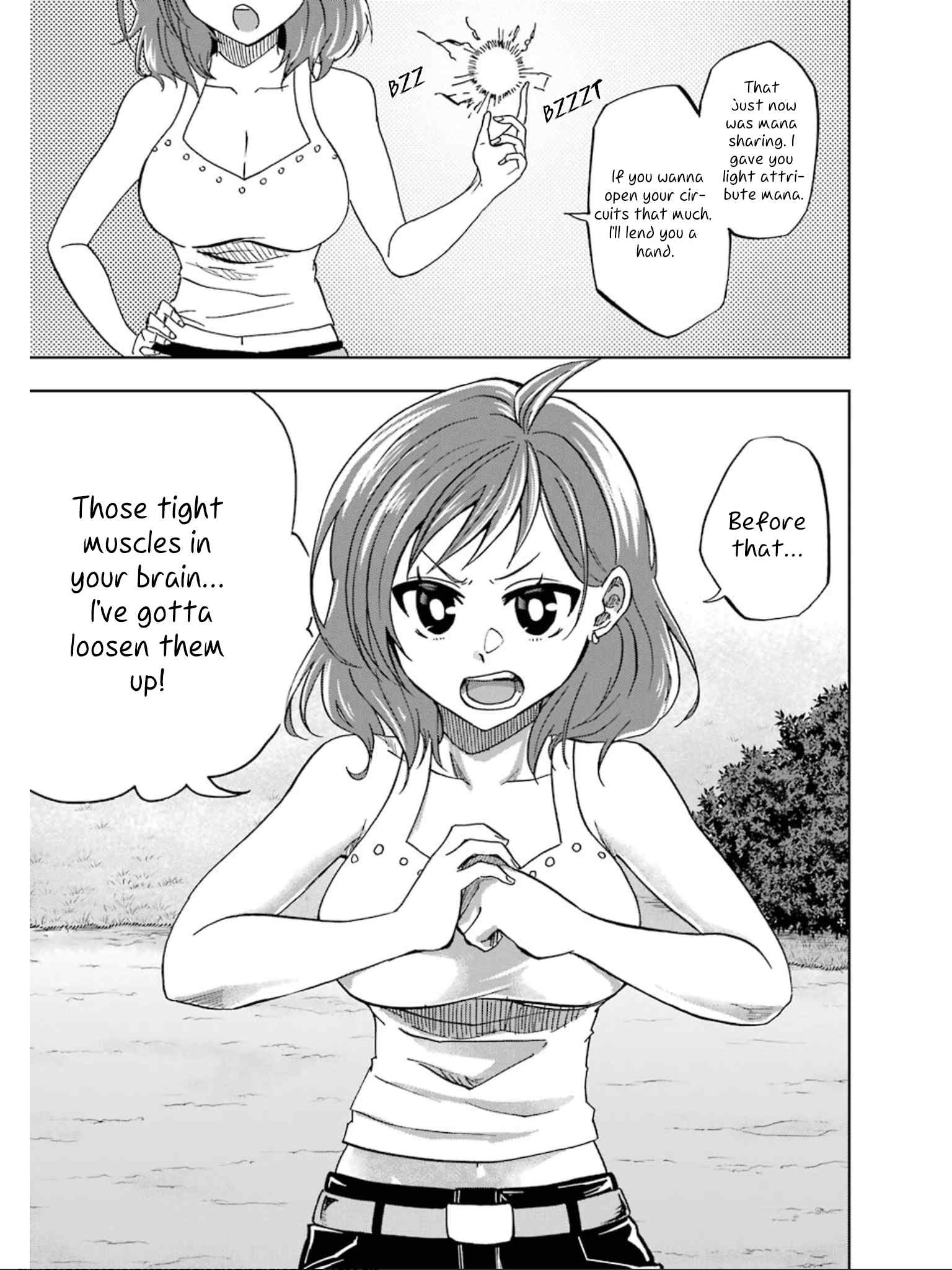 Ankoku Kishi no Ore desu Ga Saikyou no Seikishi wo Mezashimasu chapter 15 page 14