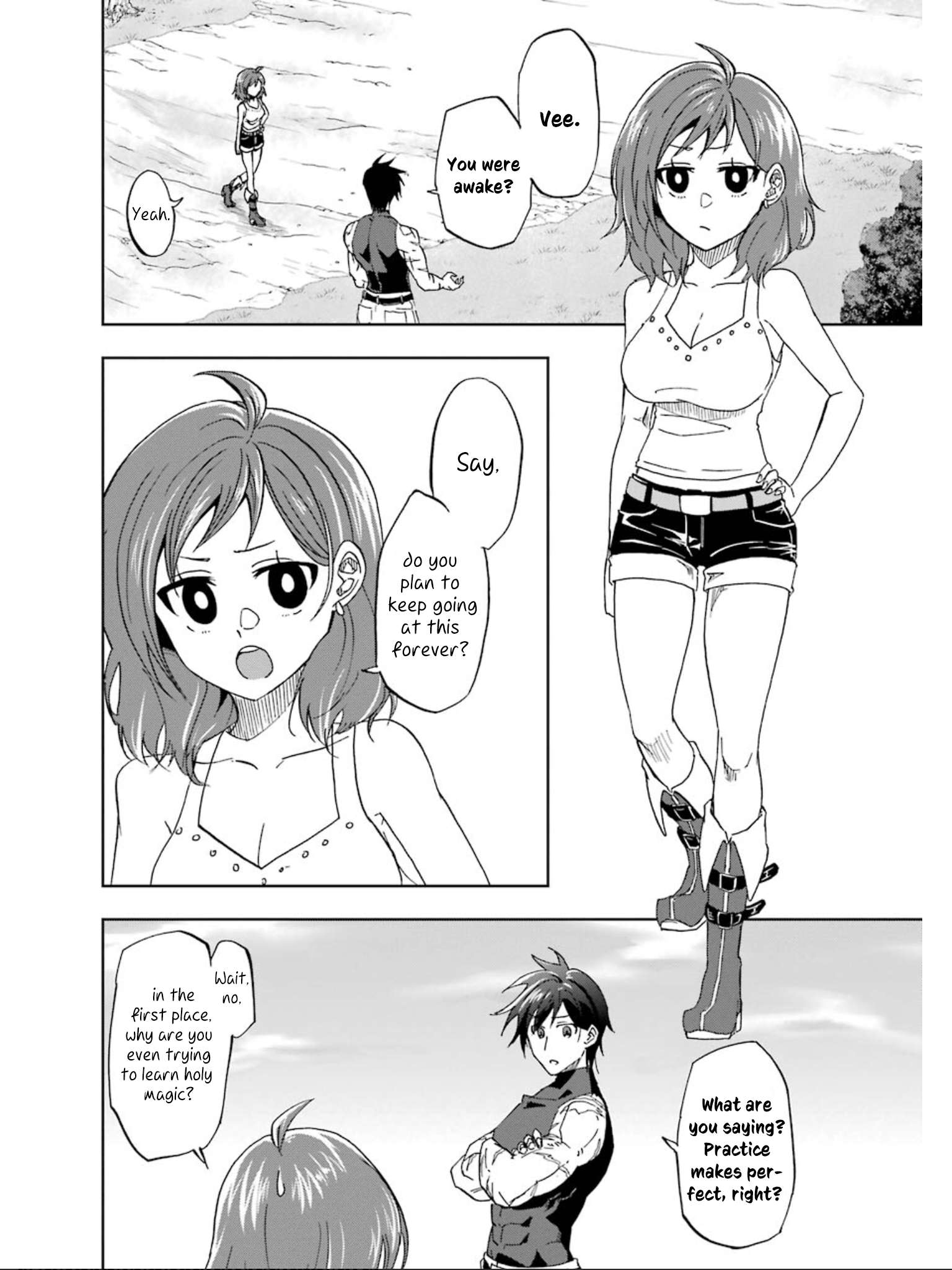 Ankoku Kishi no Ore desu Ga Saikyou no Seikishi wo Mezashimasu chapter 15 page 9