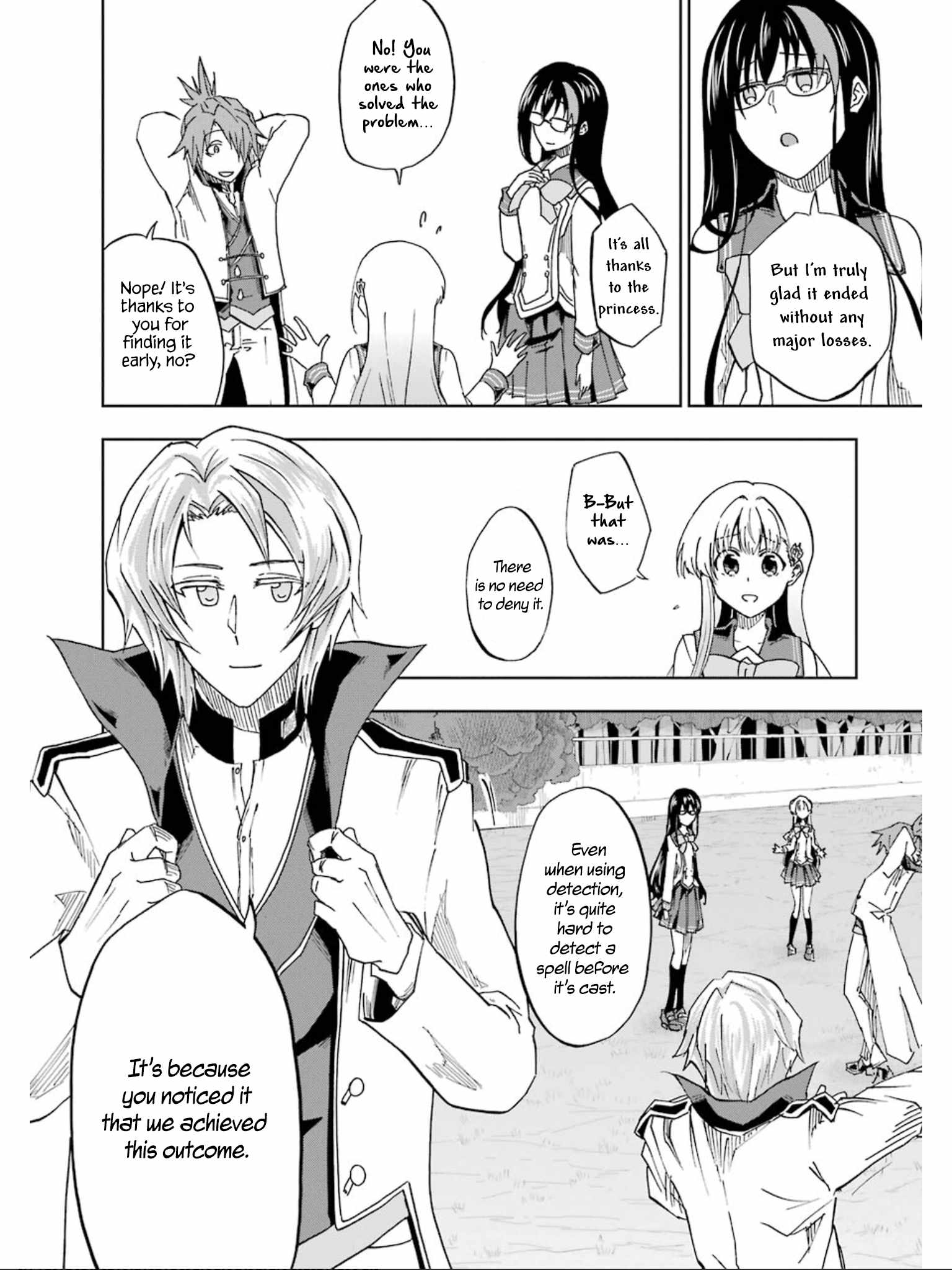 Ankoku Kishi no Ore desu Ga Saikyou no Seikishi wo Mezashimasu chapter 16 page 38