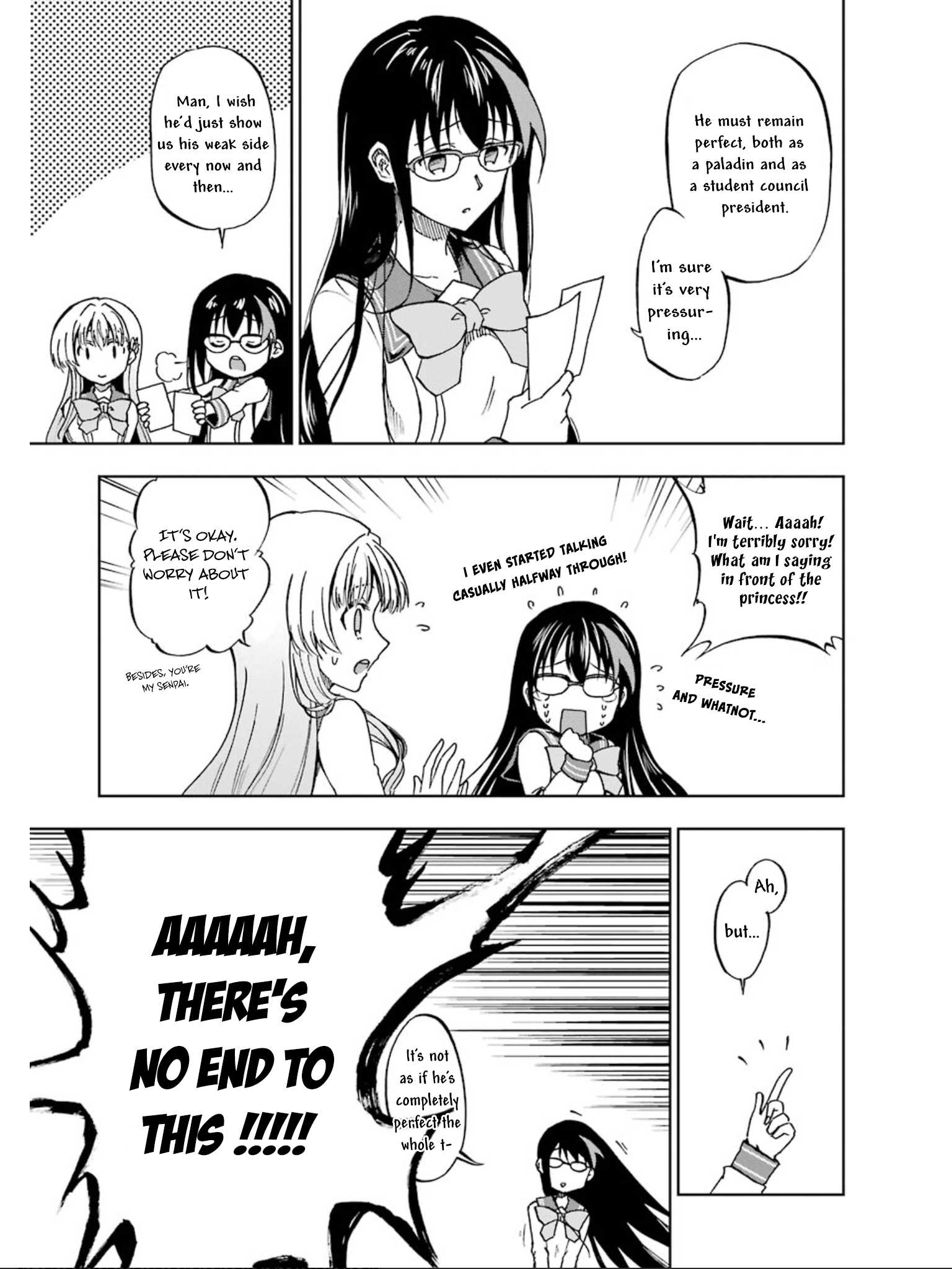 Ankoku Kishi no Ore desu Ga Saikyou no Seikishi wo Mezashimasu chapter 17 page 8