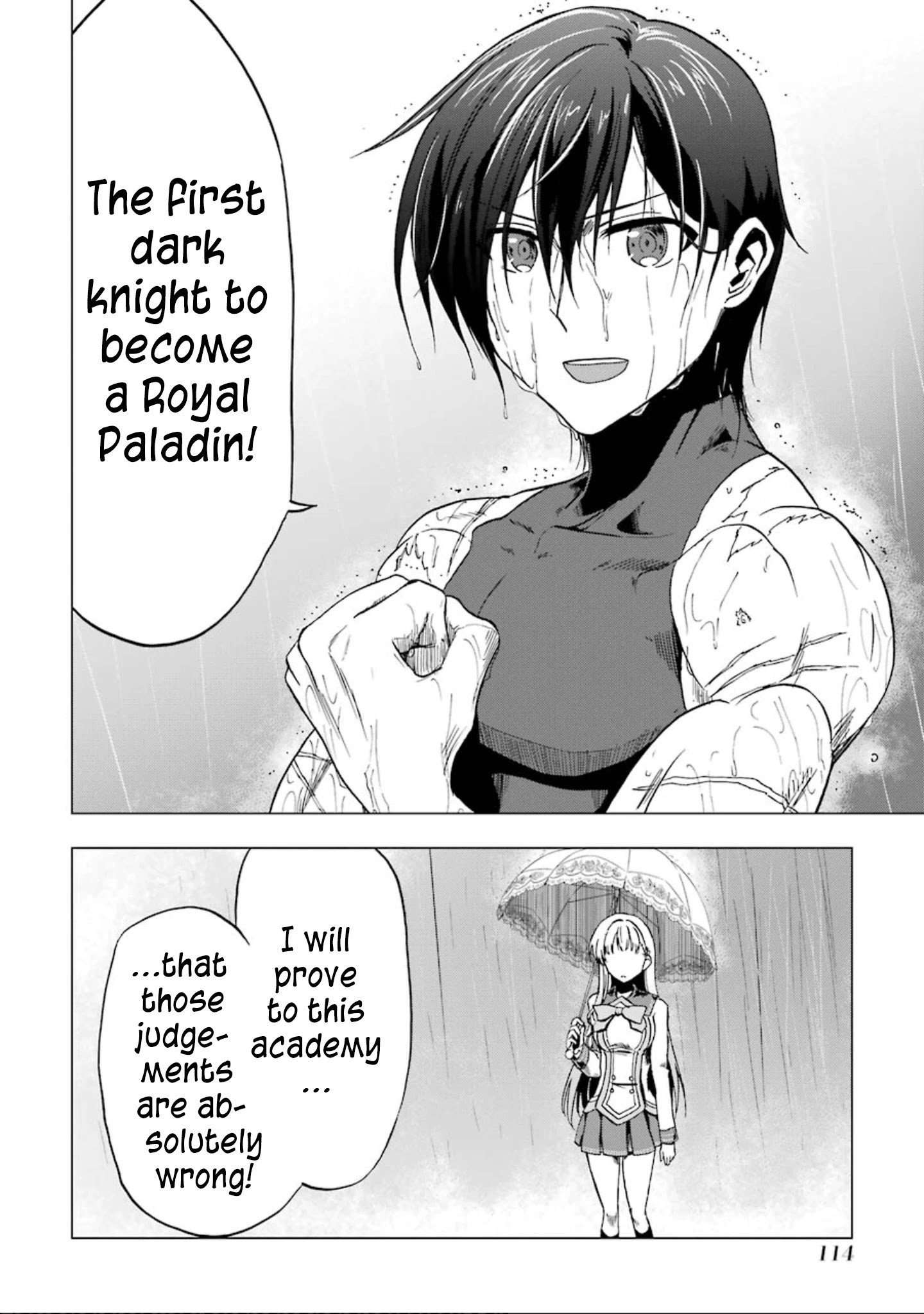 Ankoku Kishi no Ore desu Ga Saikyou no Seikishi wo Mezashimasu chapter 3 page 28