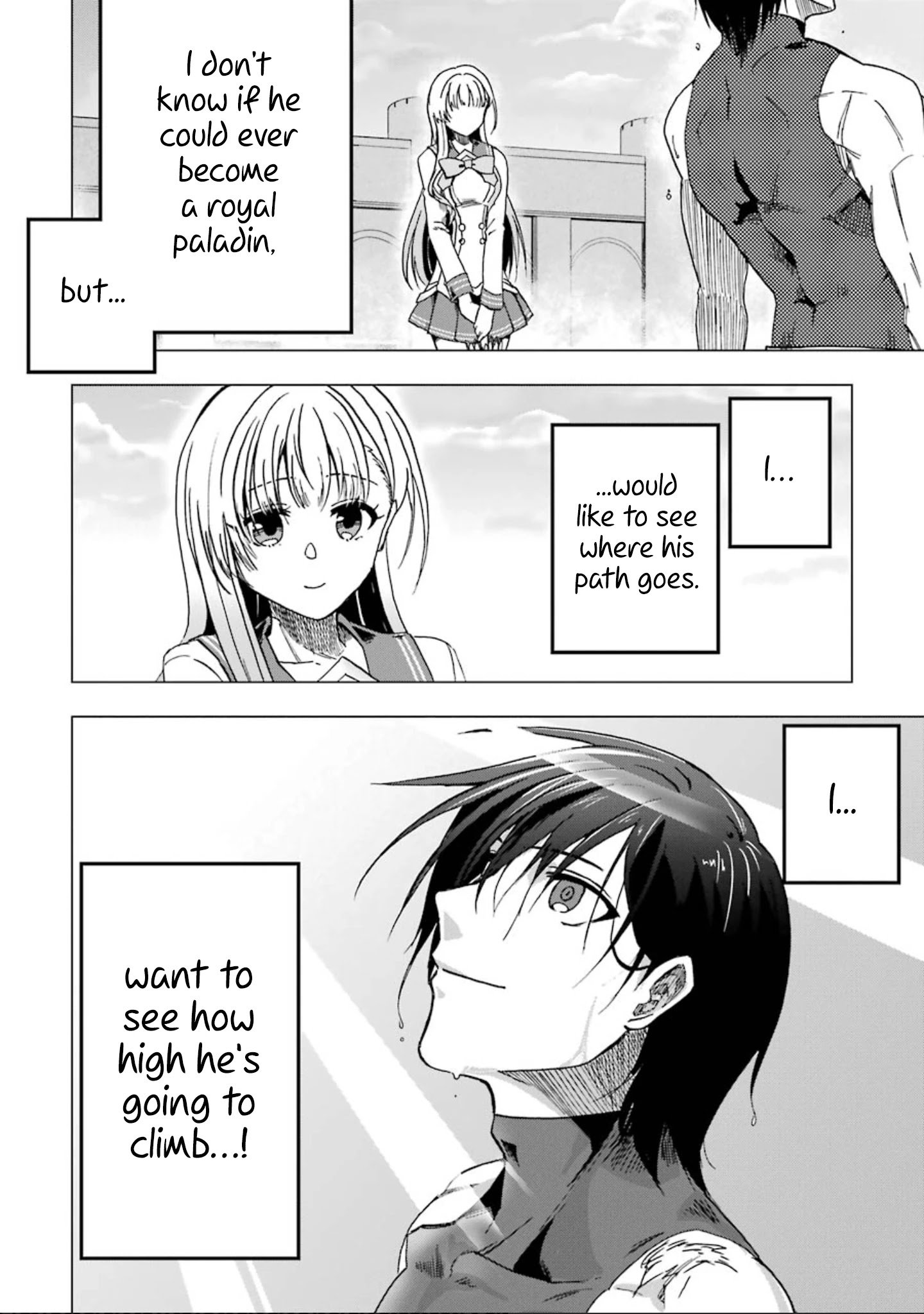 Ankoku Kishi no Ore desu Ga Saikyou no Seikishi wo Mezashimasu chapter 3 page 34