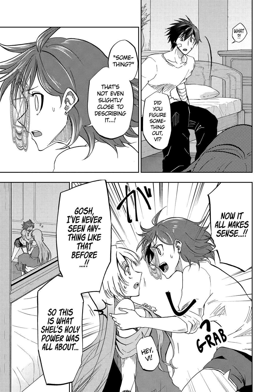 Ankoku Kishi no Ore desu Ga Saikyou no Seikishi wo Mezashimasu chapter 30 page 36