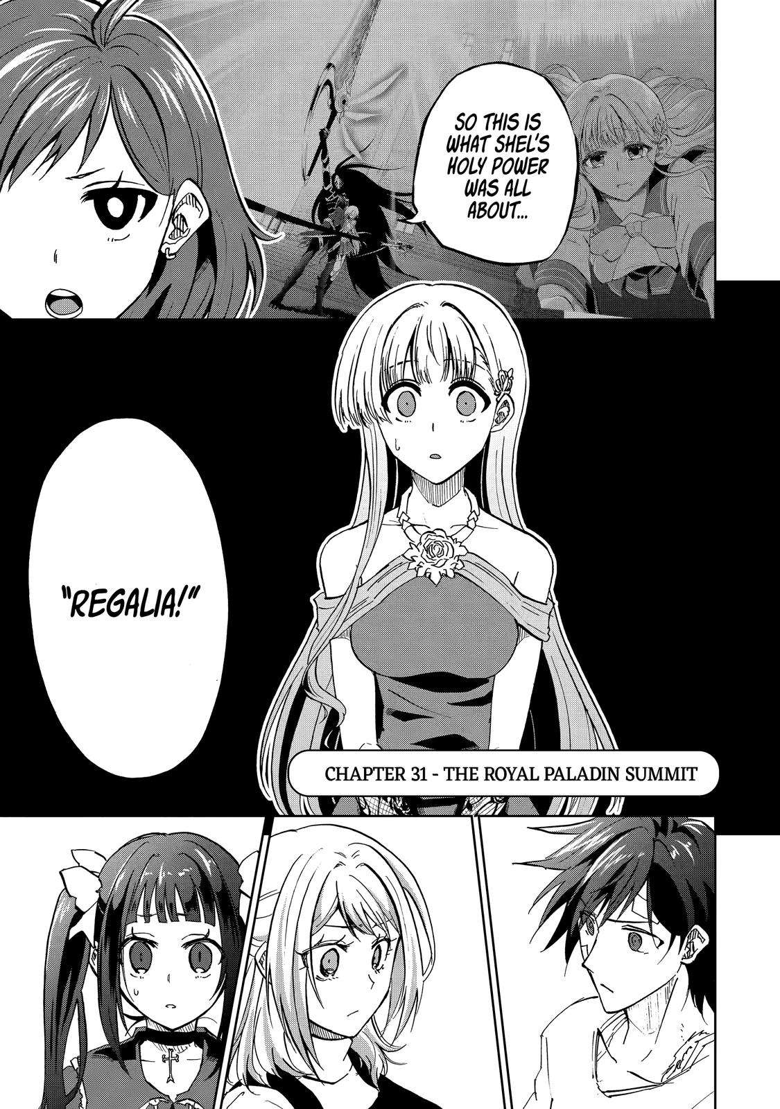 Ankoku Kishi no Ore desu Ga Saikyou no Seikishi wo Mezashimasu chapter 31 page 1