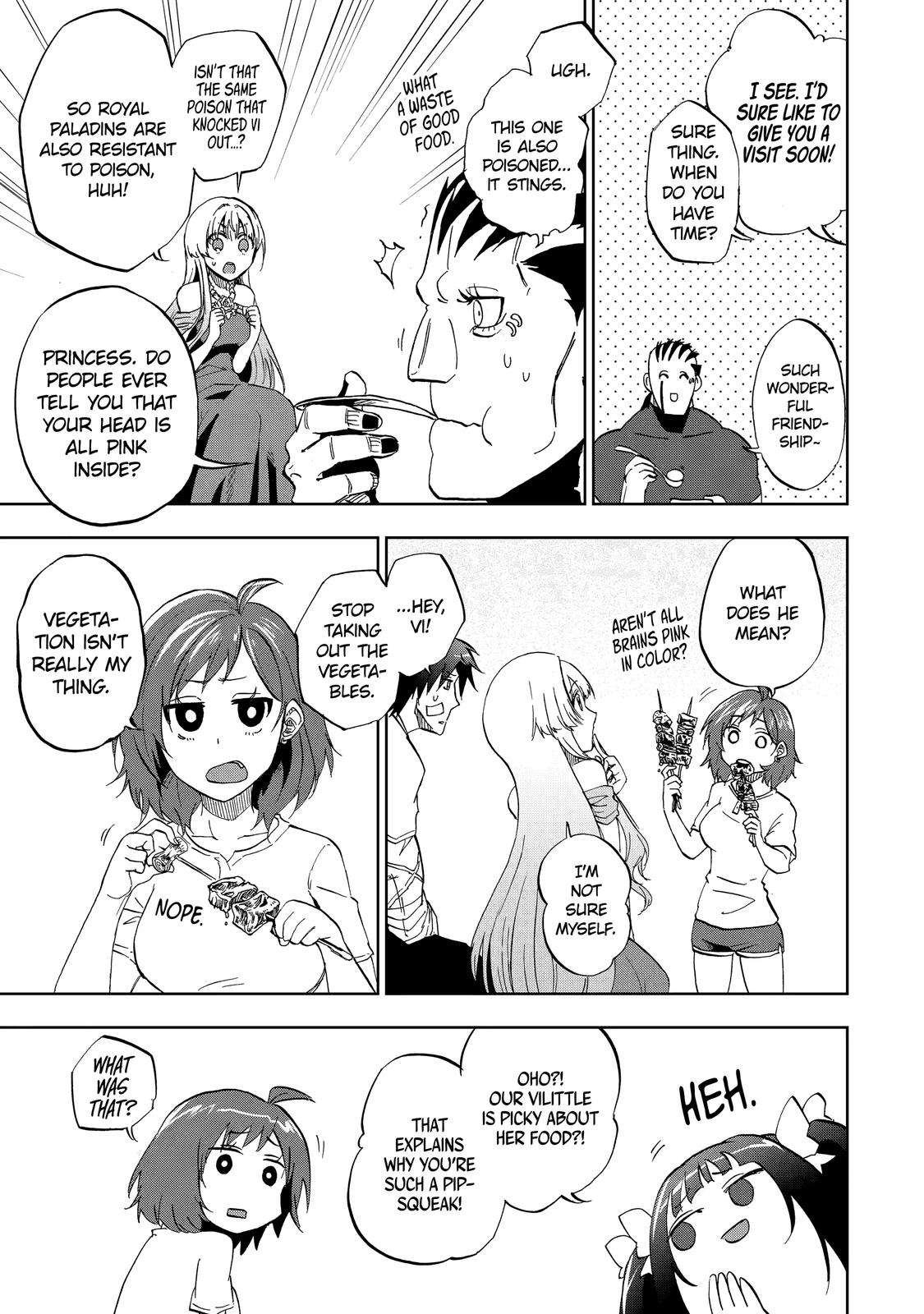 Ankoku Kishi no Ore desu Ga Saikyou no Seikishi wo Mezashimasu chapter 31 page 9