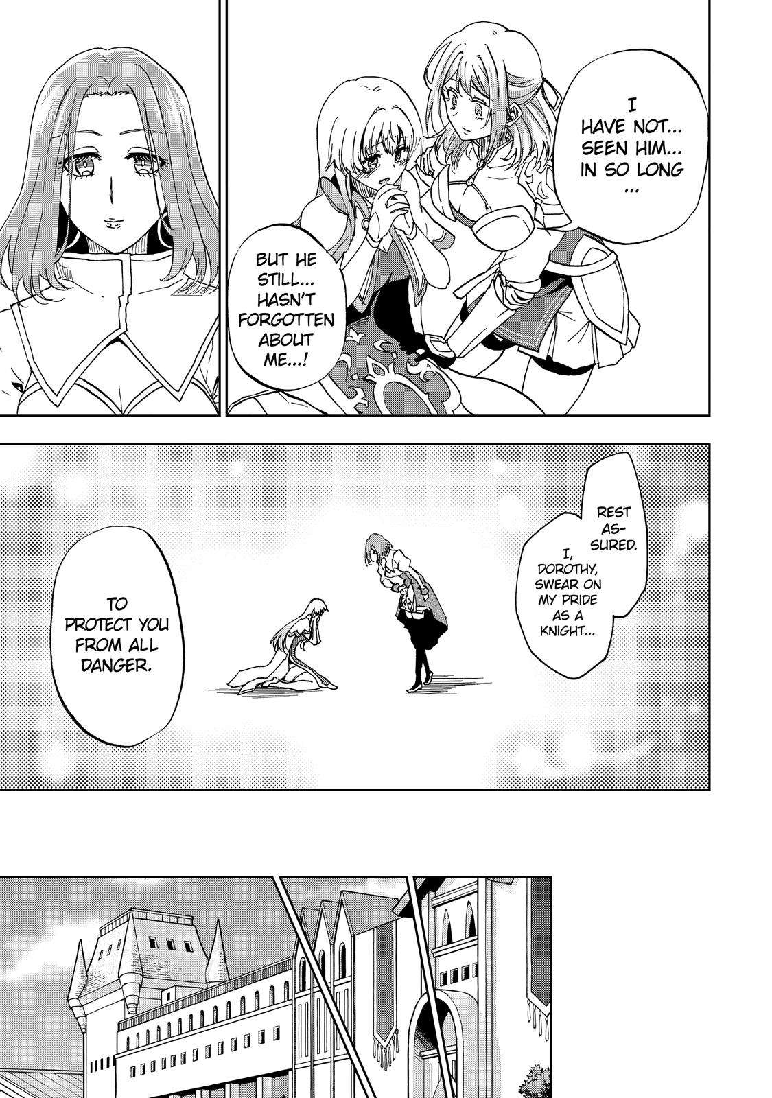 Ankoku Kishi no Ore desu Ga Saikyou no Seikishi wo Mezashimasu chapter 32 page 28