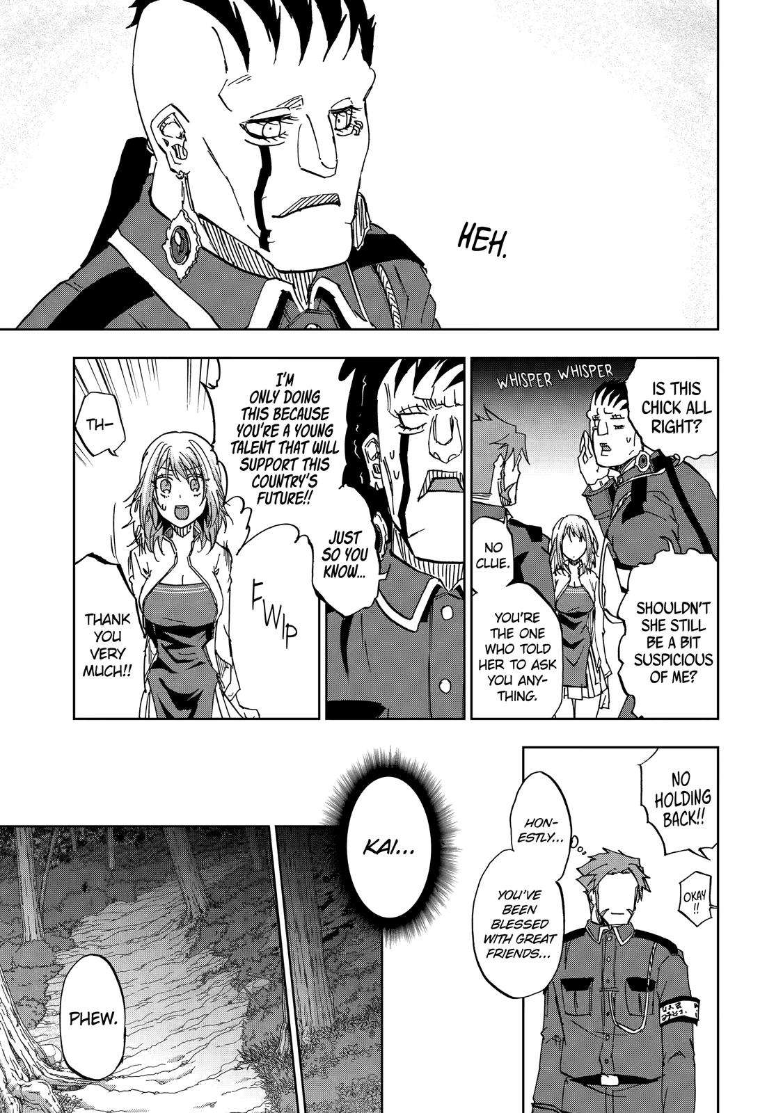 Ankoku Kishi no Ore desu Ga Saikyou no Seikishi wo Mezashimasu chapter 35 page 33