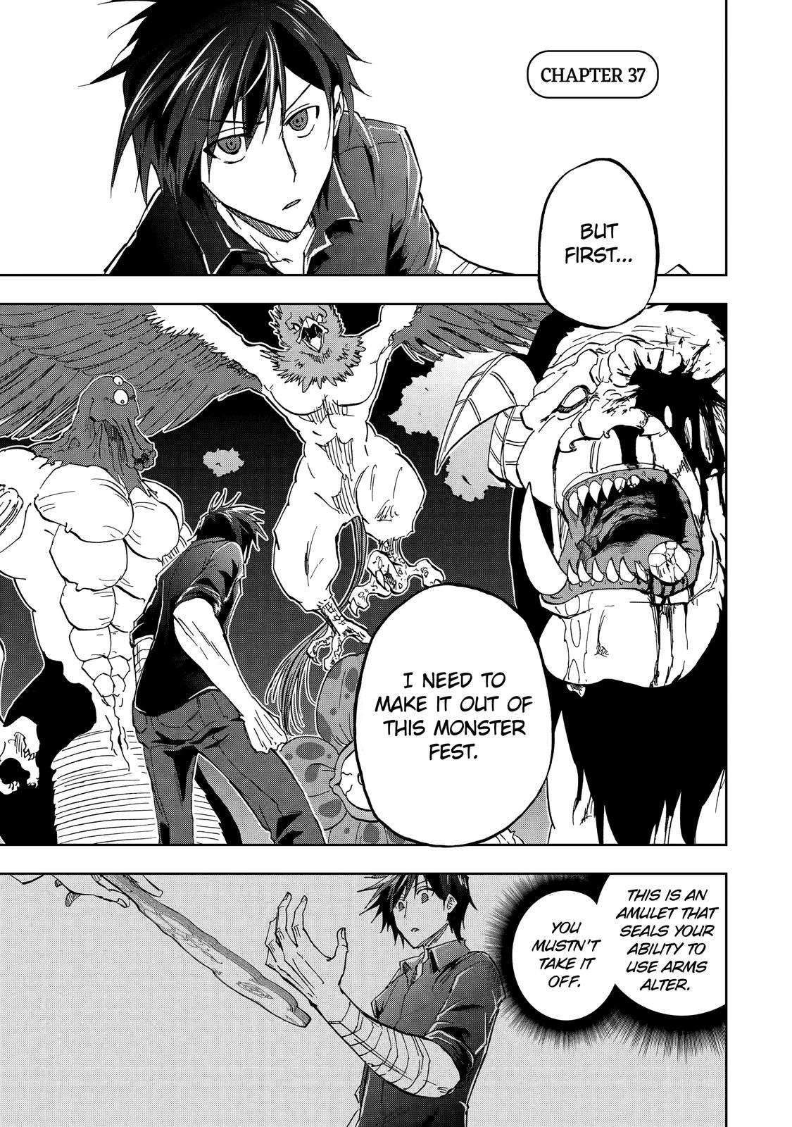 Ankoku Kishi no Ore desu Ga Saikyou no Seikishi wo Mezashimasu chapter 37 page 1