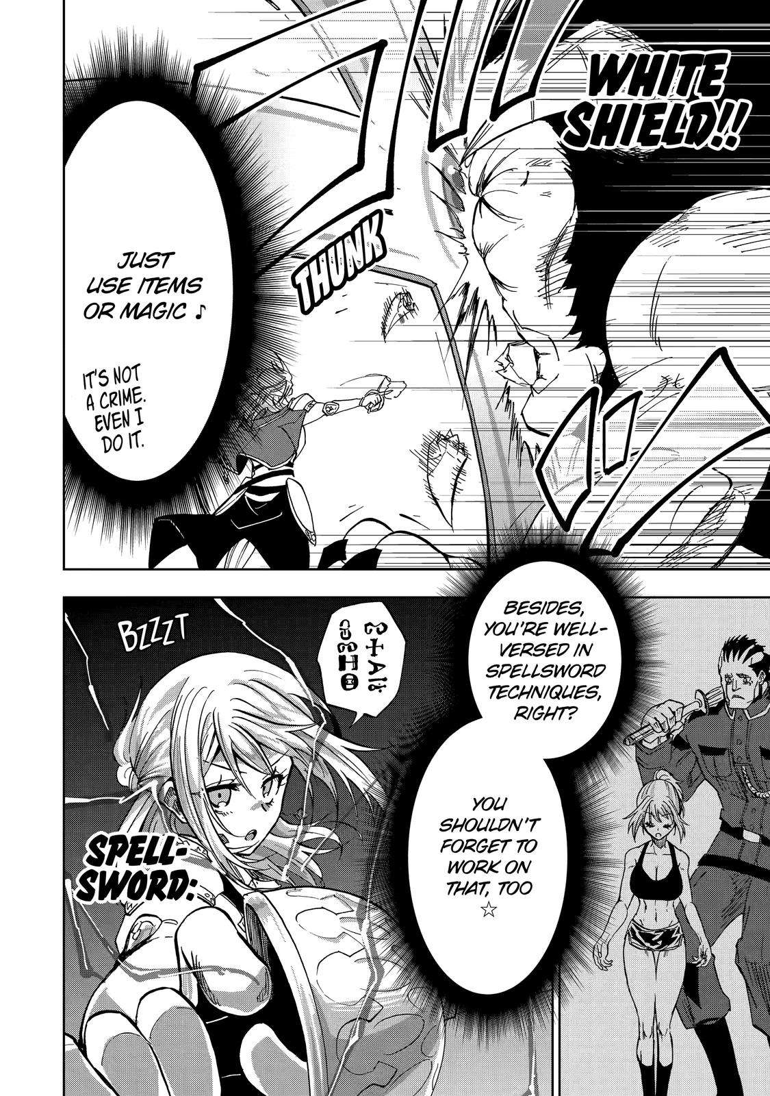 Ankoku Kishi no Ore desu Ga Saikyou no Seikishi wo Mezashimasu chapter 38 page 19