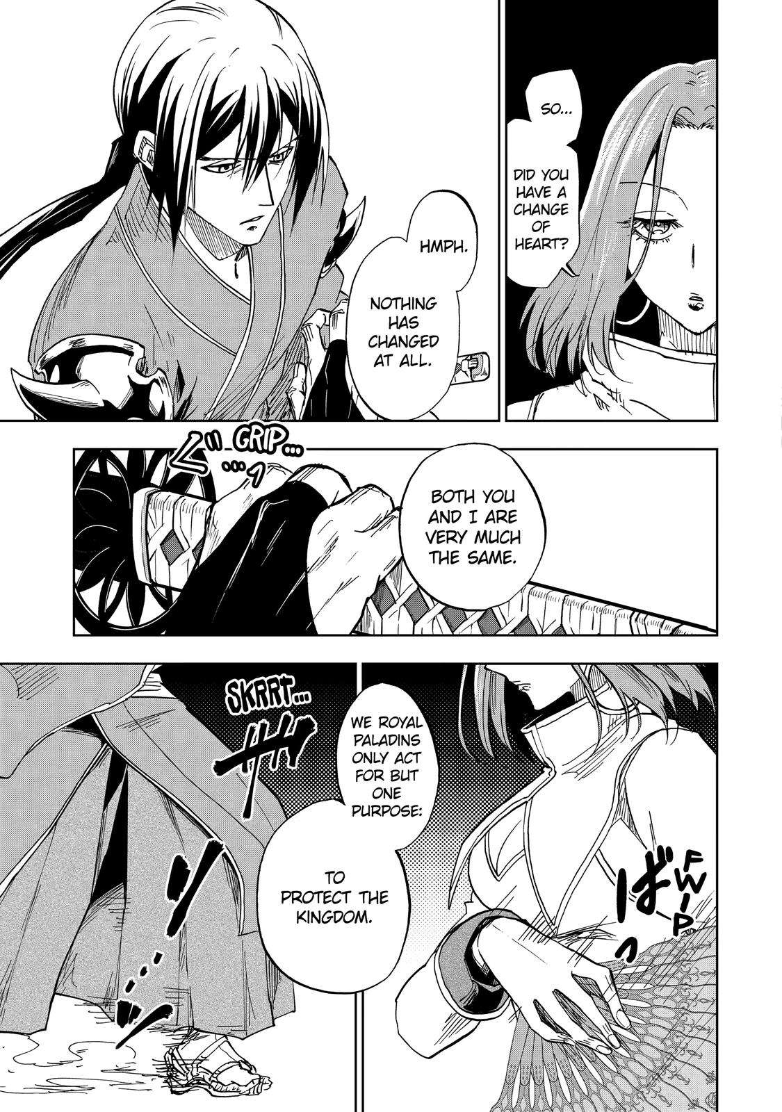 Ankoku Kishi no Ore desu Ga Saikyou no Seikishi wo Mezashimasu chapter 38 page 3