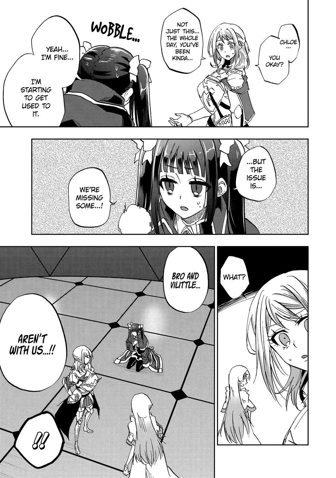 Ankoku Kishi no Ore desu Ga Saikyou no Seikishi wo Mezashimasu chapter 38 page 7