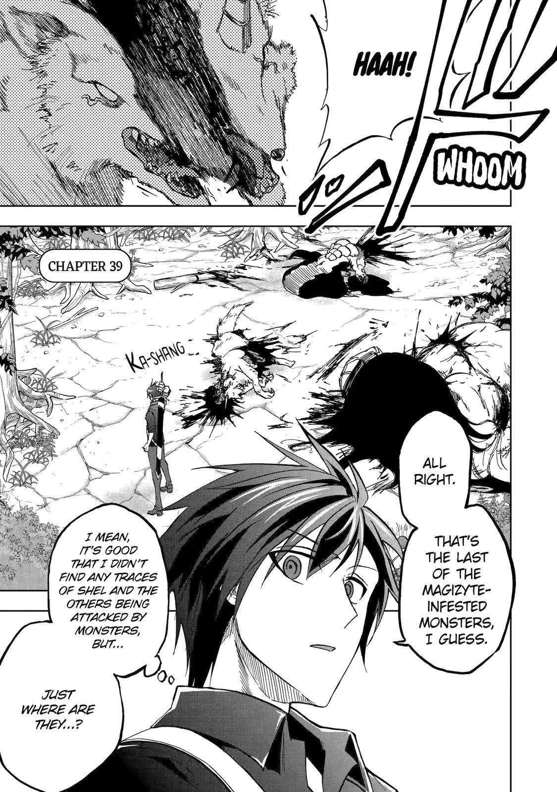 Ankoku Kishi no Ore desu Ga Saikyou no Seikishi wo Mezashimasu chapter 39 page 1