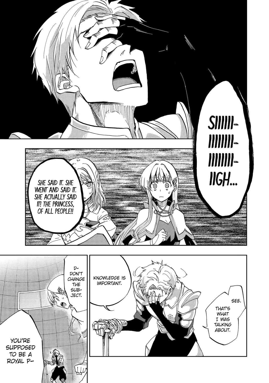 Ankoku Kishi no Ore desu Ga Saikyou no Seikishi wo Mezashimasu chapter 39 page 11