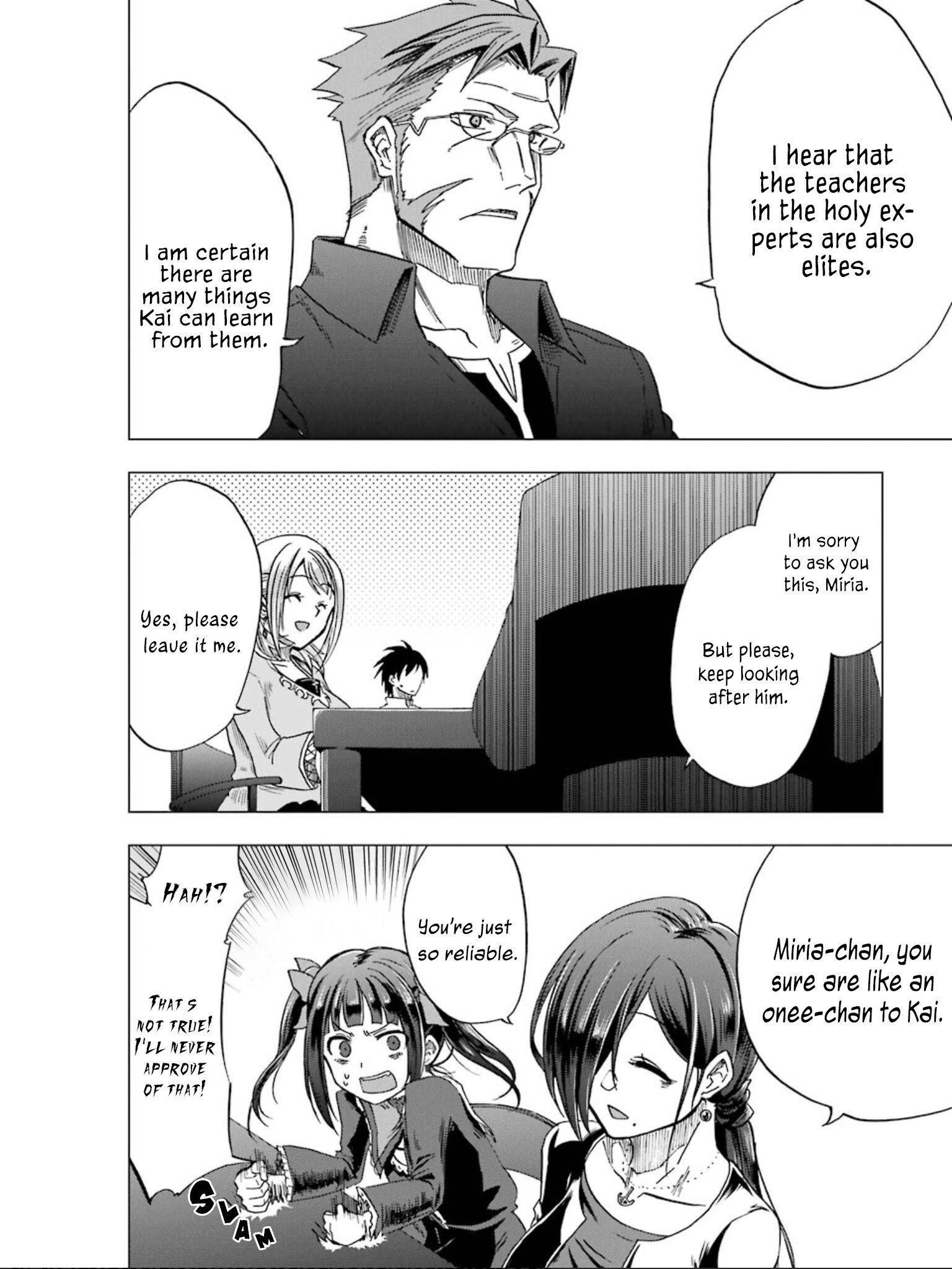 Ankoku Kishi no Ore desu Ga Saikyou no Seikishi wo Mezashimasu chapter 4 page 31