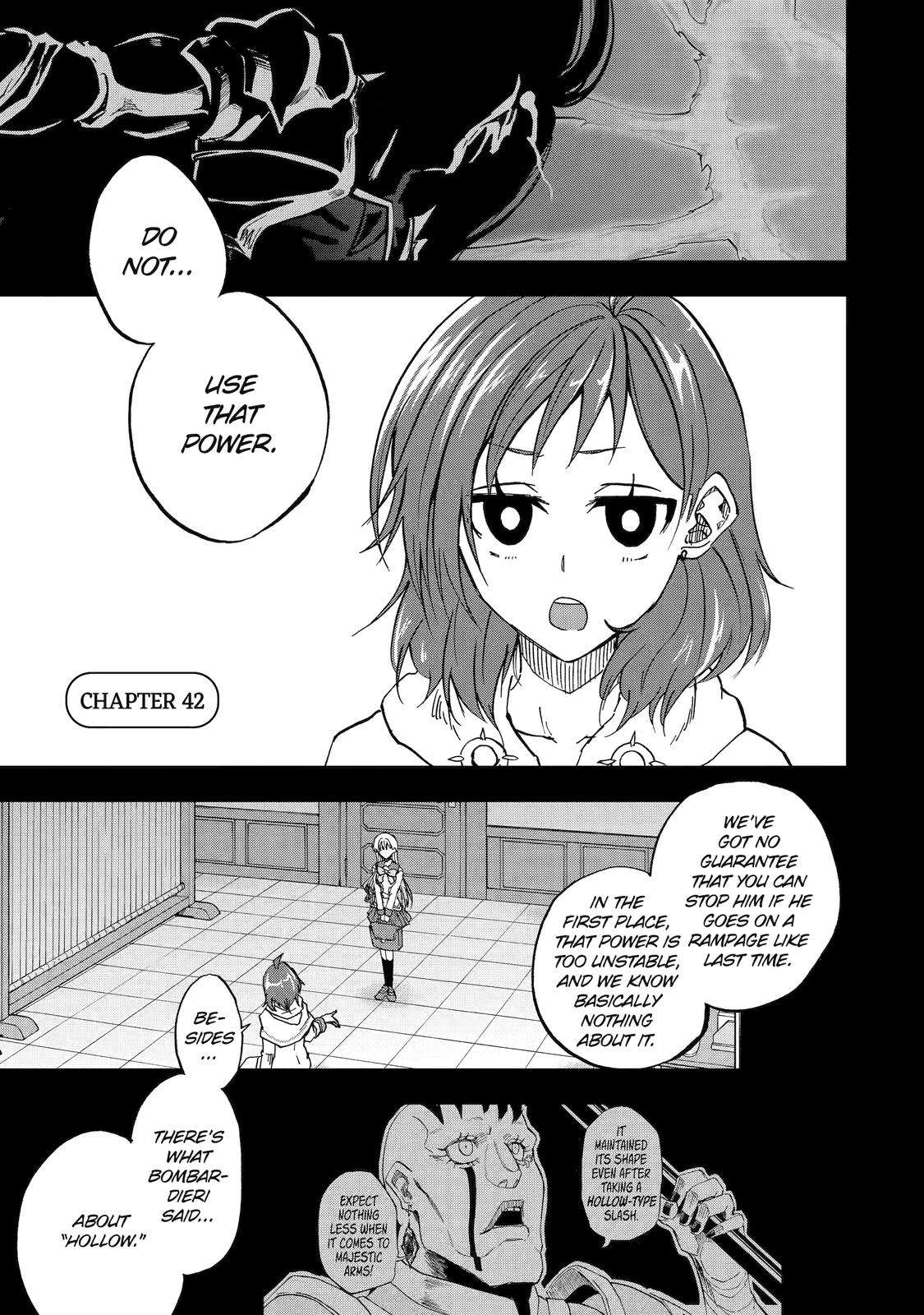Ankoku Kishi no Ore desu Ga Saikyou no Seikishi wo Mezashimasu chapter 42 page 1