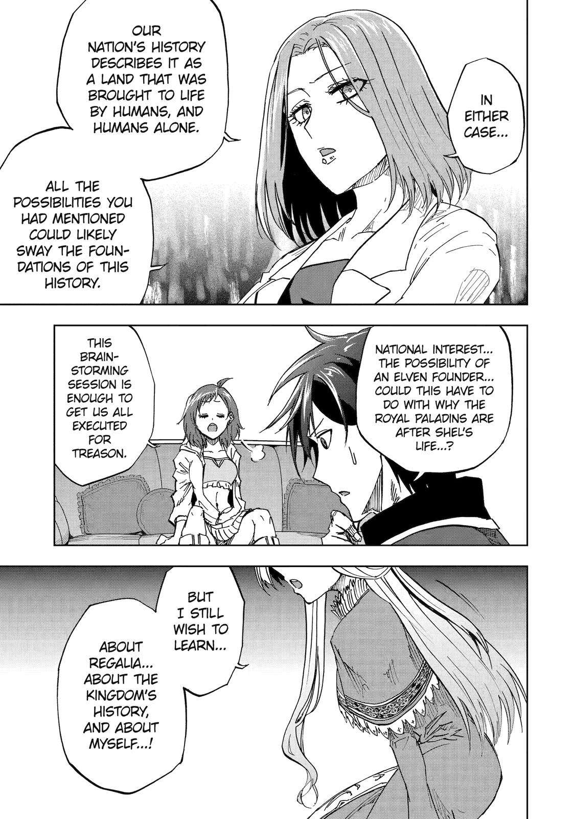 Ankoku Kishi no Ore desu Ga Saikyou no Seikishi wo Mezashimasu chapter 43 page 29