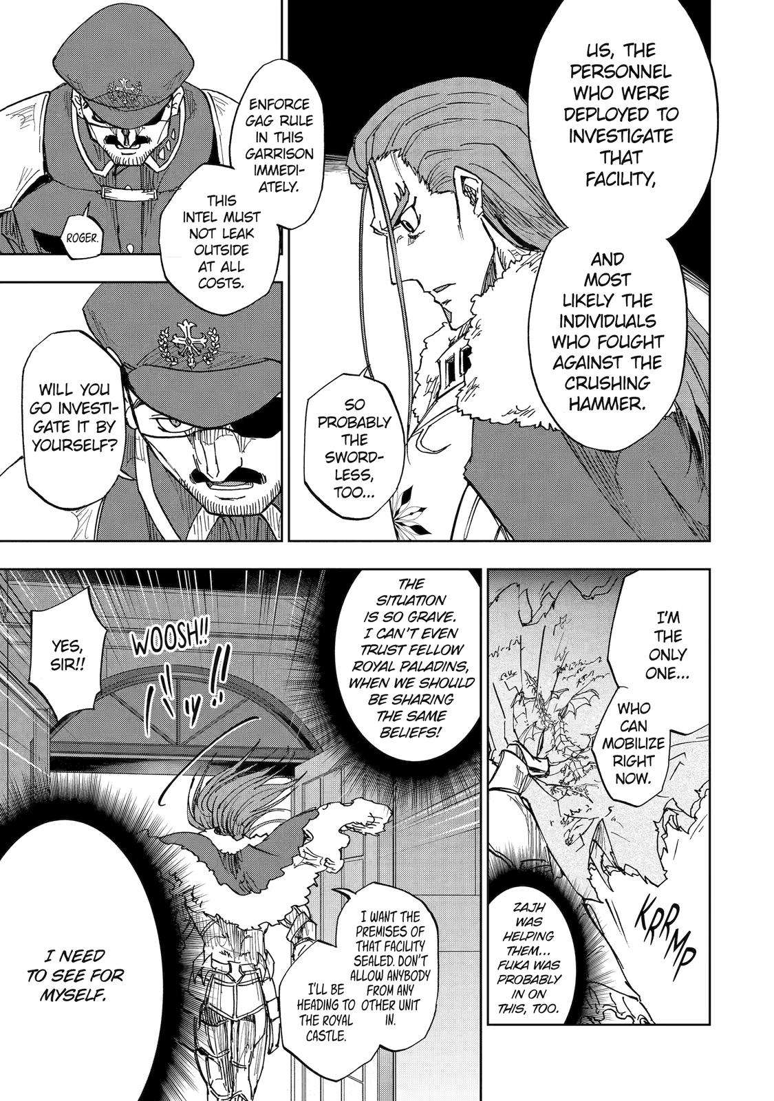 Ankoku Kishi no Ore desu Ga Saikyou no Seikishi wo Mezashimasu chapter 43 page 35