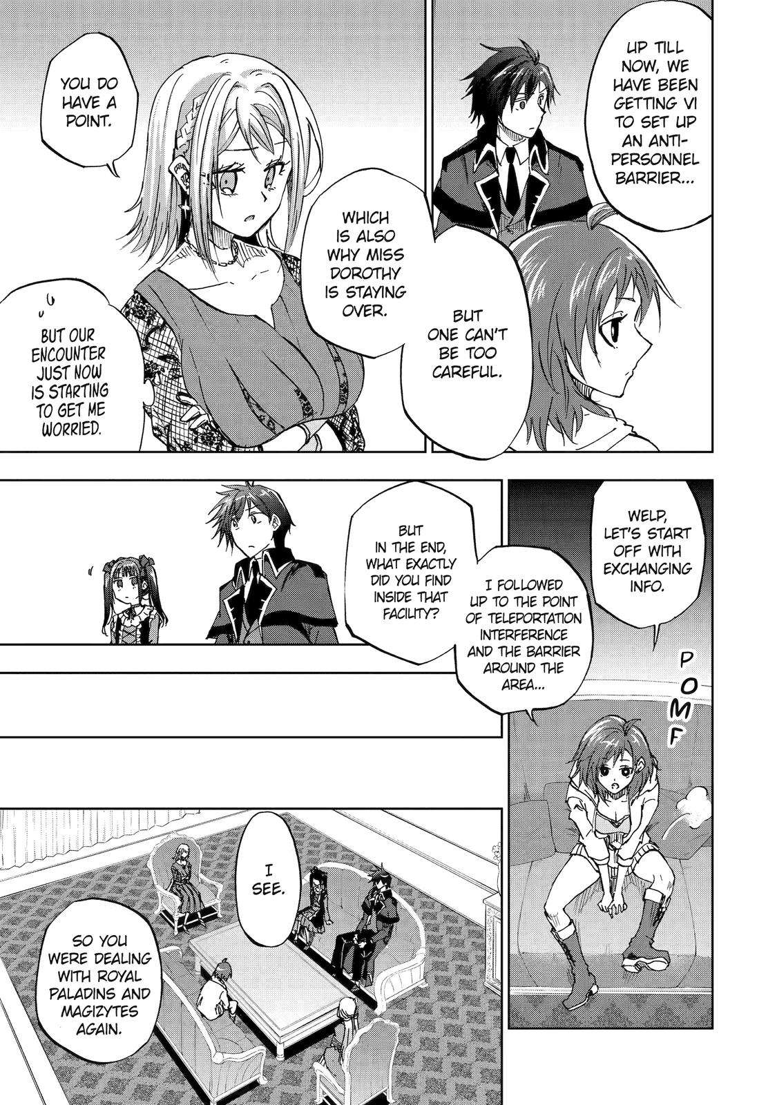 Ankoku Kishi no Ore desu Ga Saikyou no Seikishi wo Mezashimasu chapter 43 page 9