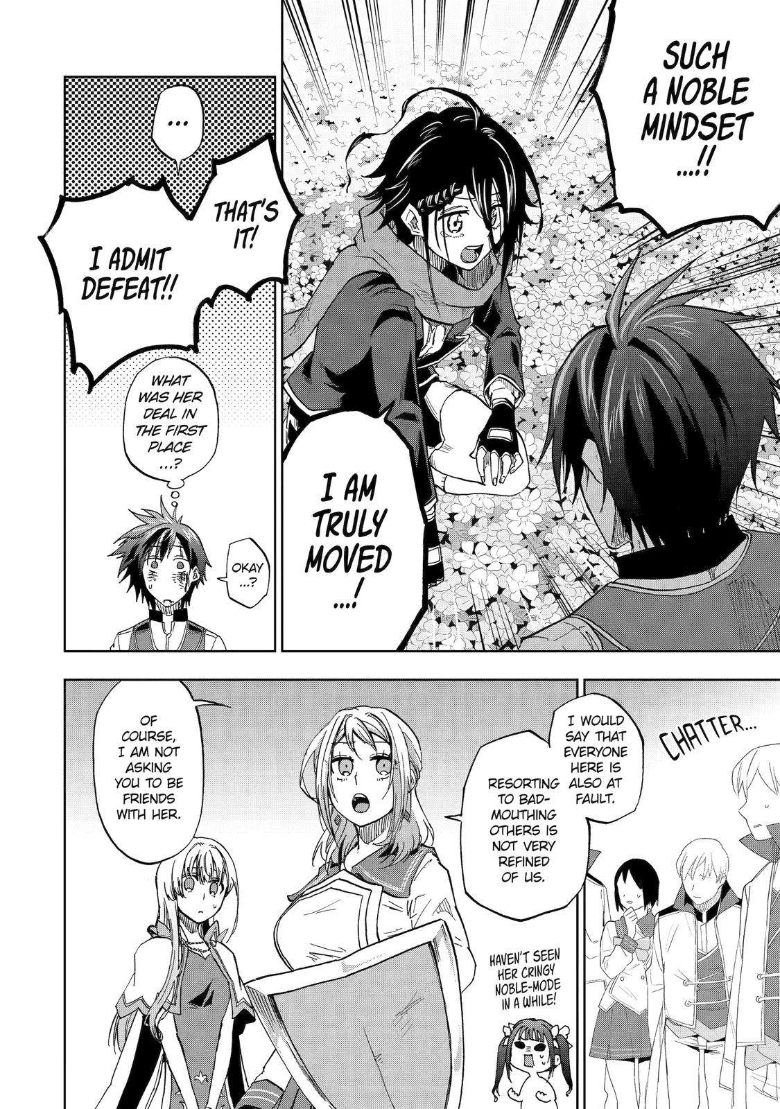 Ankoku Kishi no Ore desu Ga Saikyou no Seikishi wo Mezashimasu chapter 45 page 14