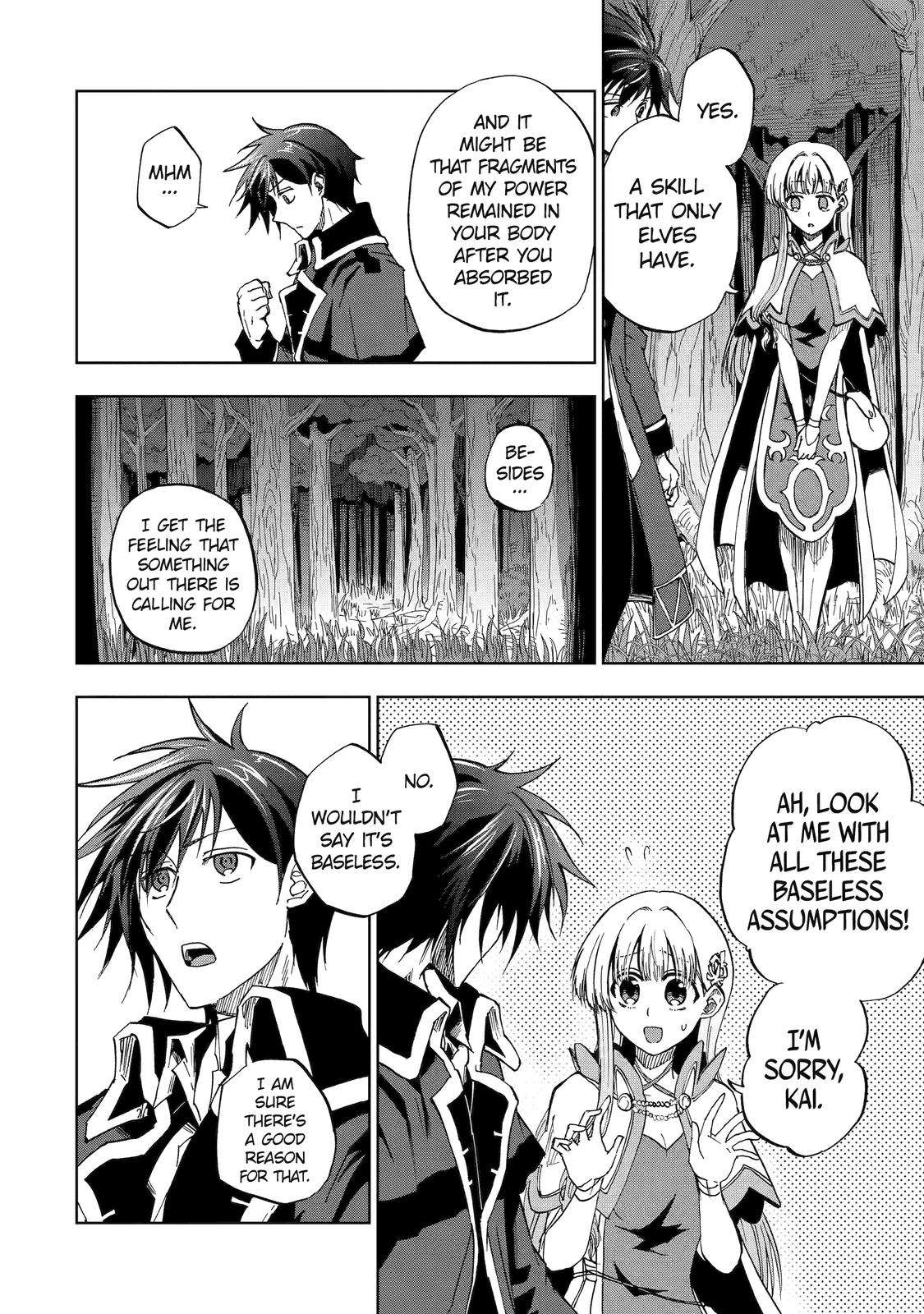 Ankoku Kishi no Ore desu Ga Saikyou no Seikishi wo Mezashimasu chapter 46 page 10