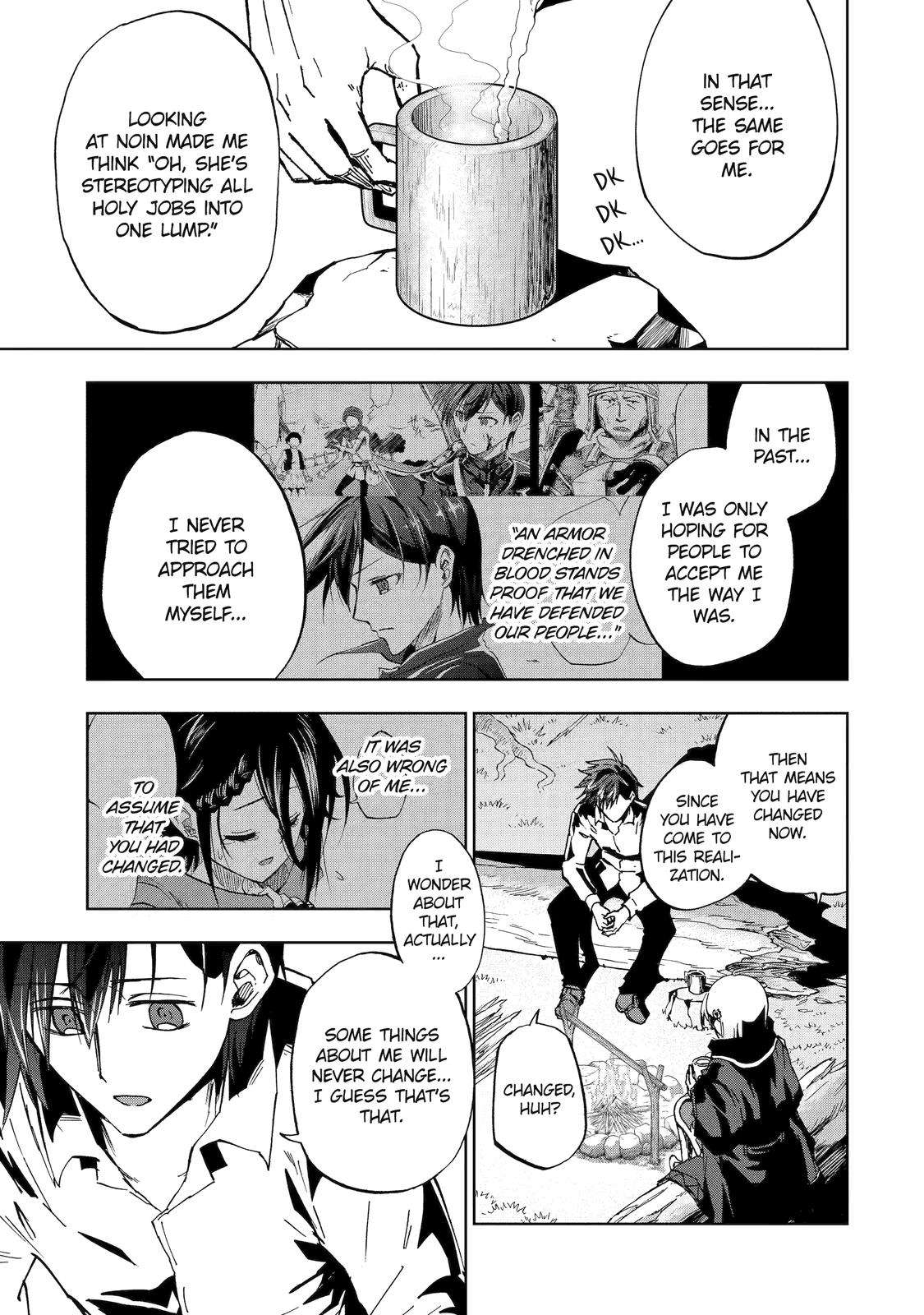 Ankoku Kishi no Ore desu Ga Saikyou no Seikishi wo Mezashimasu chapter 46 page 17