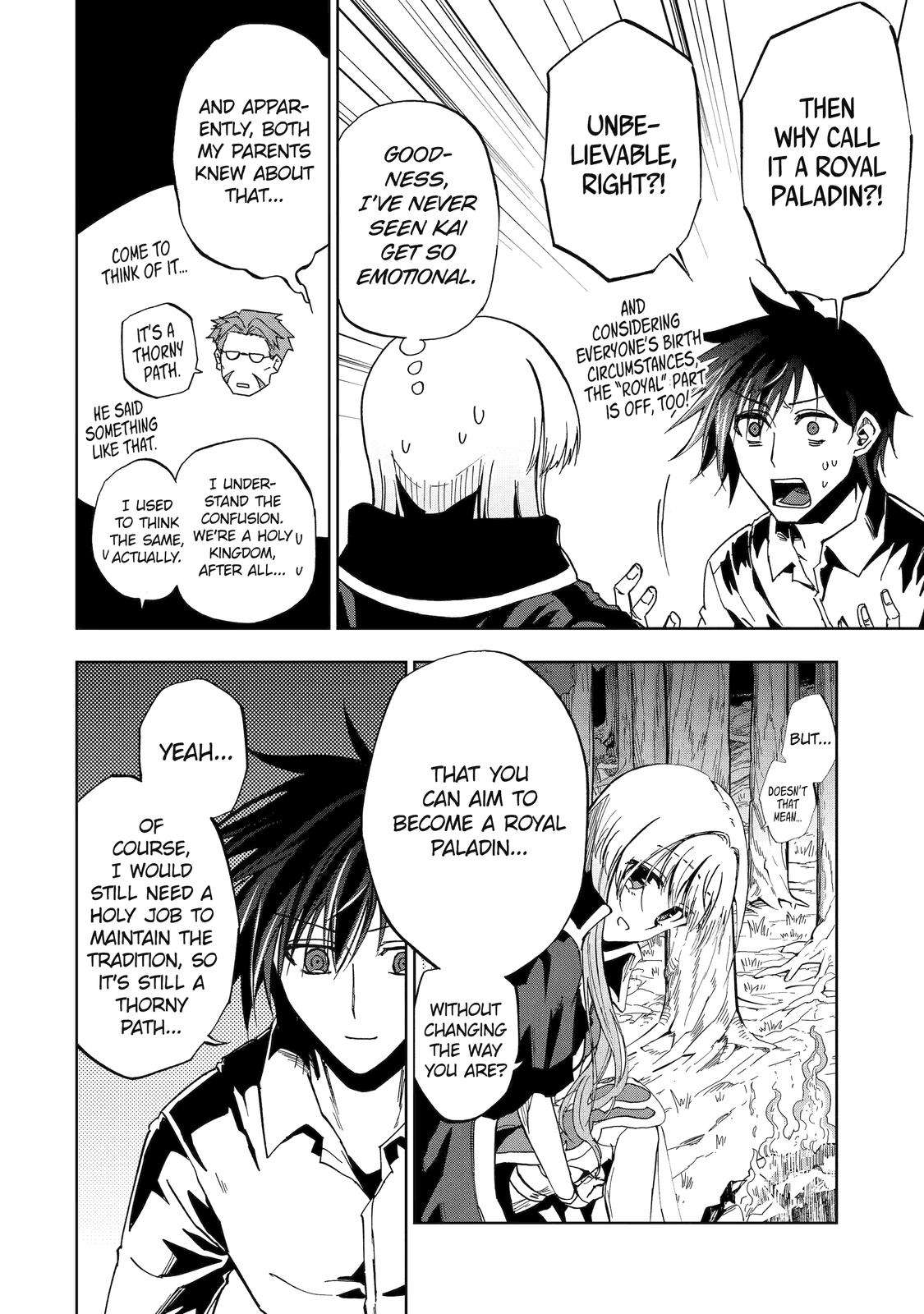 Ankoku Kishi no Ore desu Ga Saikyou no Seikishi wo Mezashimasu chapter 46 page 22