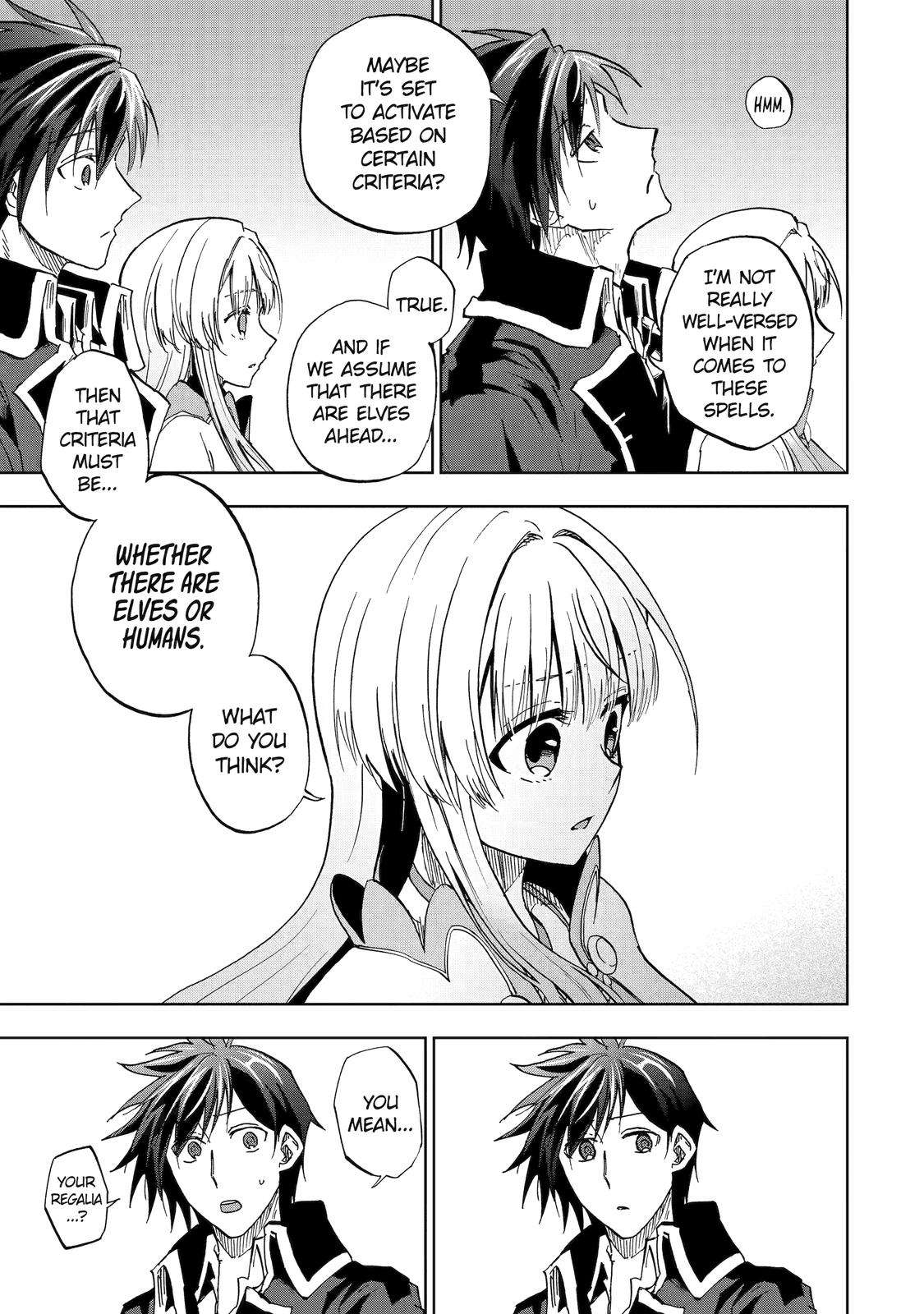 Ankoku Kishi no Ore desu Ga Saikyou no Seikishi wo Mezashimasu chapter 46 page 9