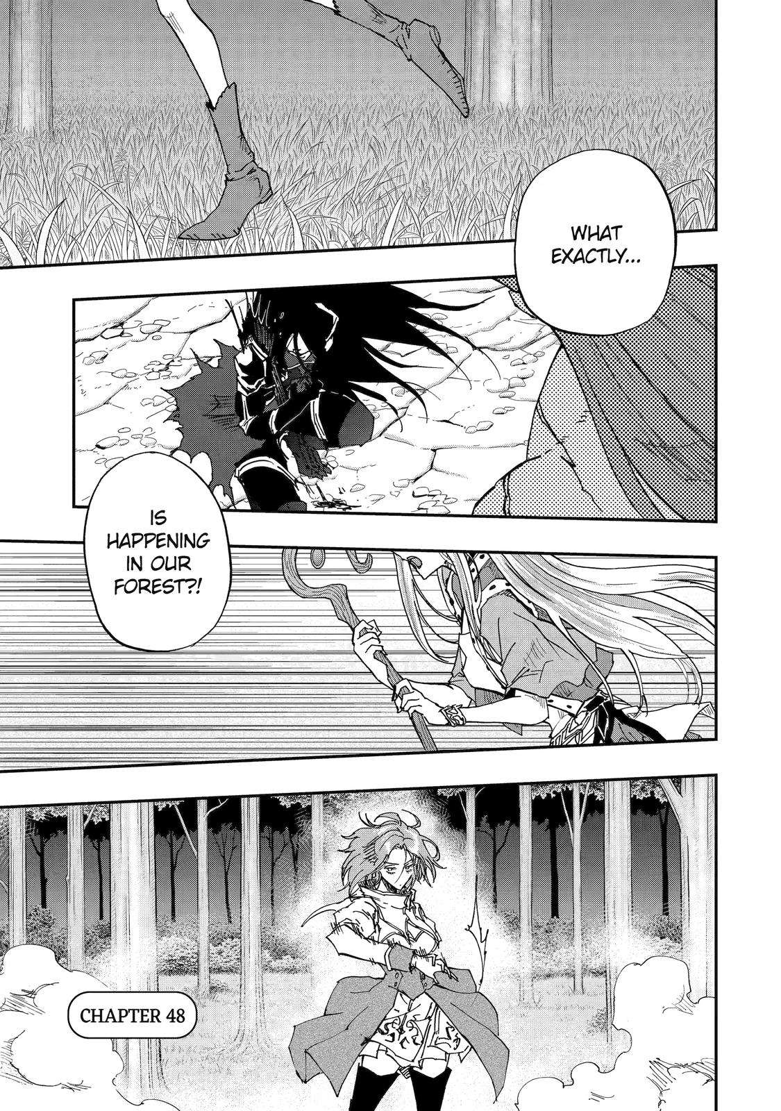 Ankoku Kishi no Ore desu Ga Saikyou no Seikishi wo Mezashimasu chapter 48 page 1