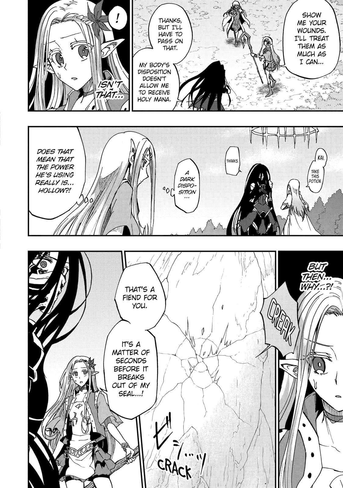 Ankoku Kishi no Ore desu Ga Saikyou no Seikishi wo Mezashimasu chapter 48 page 21