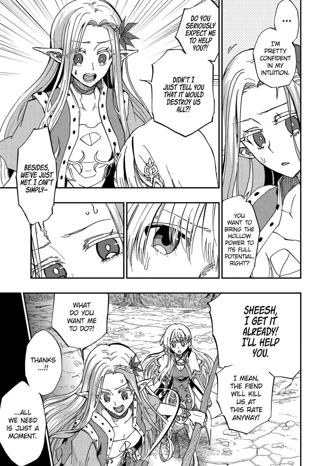 Ankoku Kishi no Ore desu Ga Saikyou no Seikishi wo Mezashimasu chapter 48 page 30