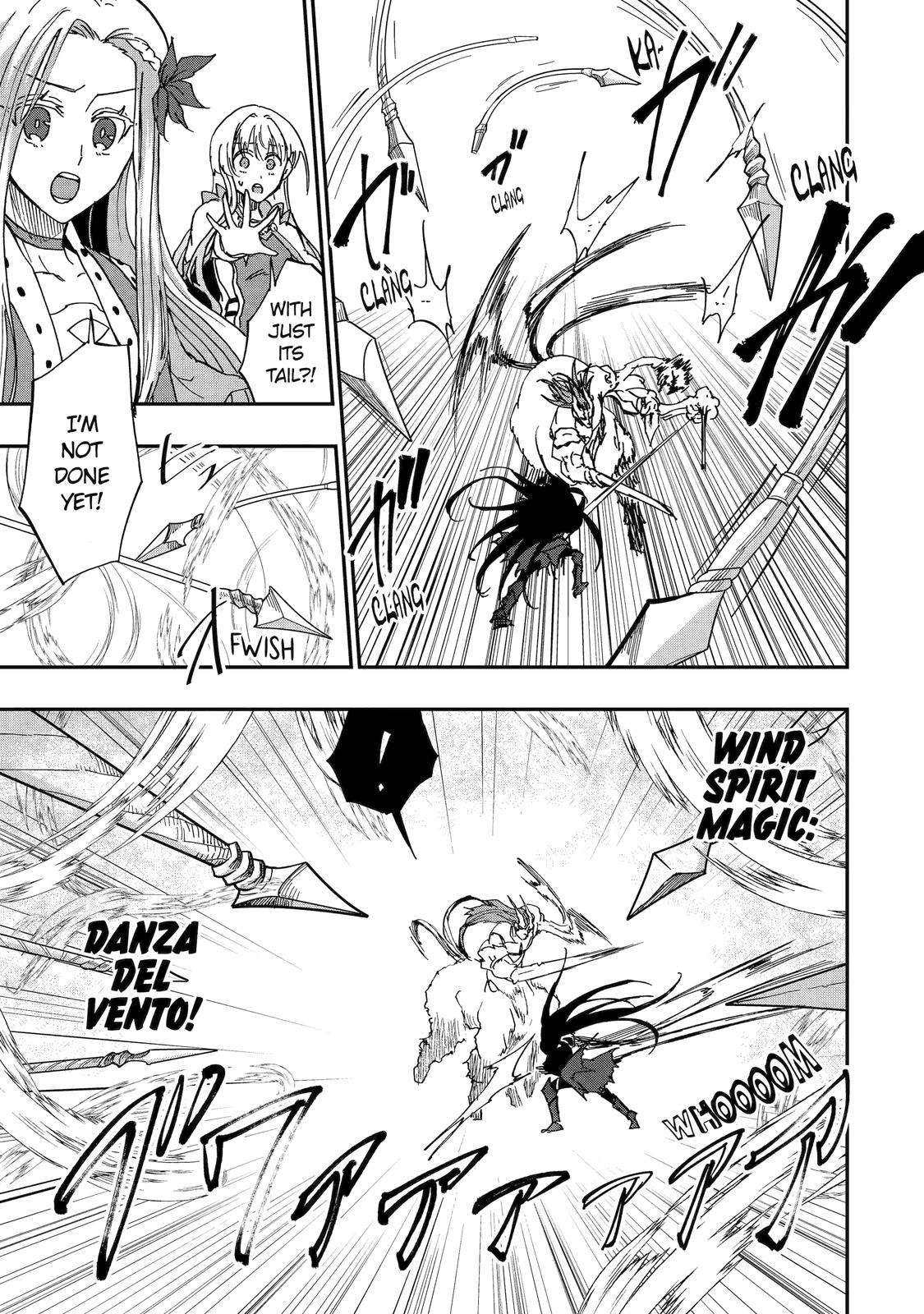 Ankoku Kishi no Ore desu Ga Saikyou no Seikishi wo Mezashimasu chapter 48 page 32