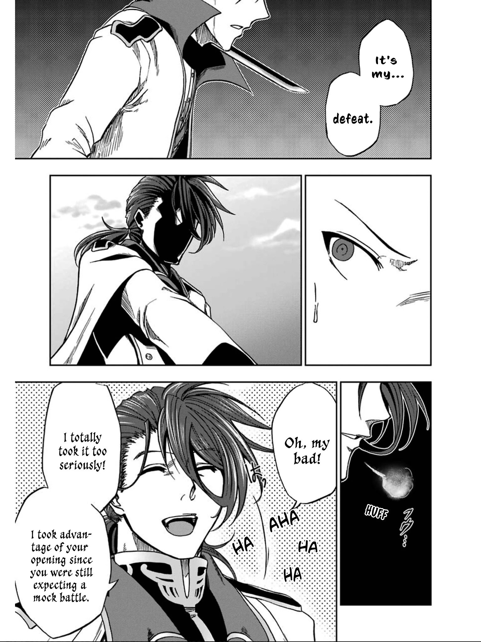 Ankoku Kishi no Ore desu Ga Saikyou no Seikishi wo Mezashimasu chapter 5 page 27