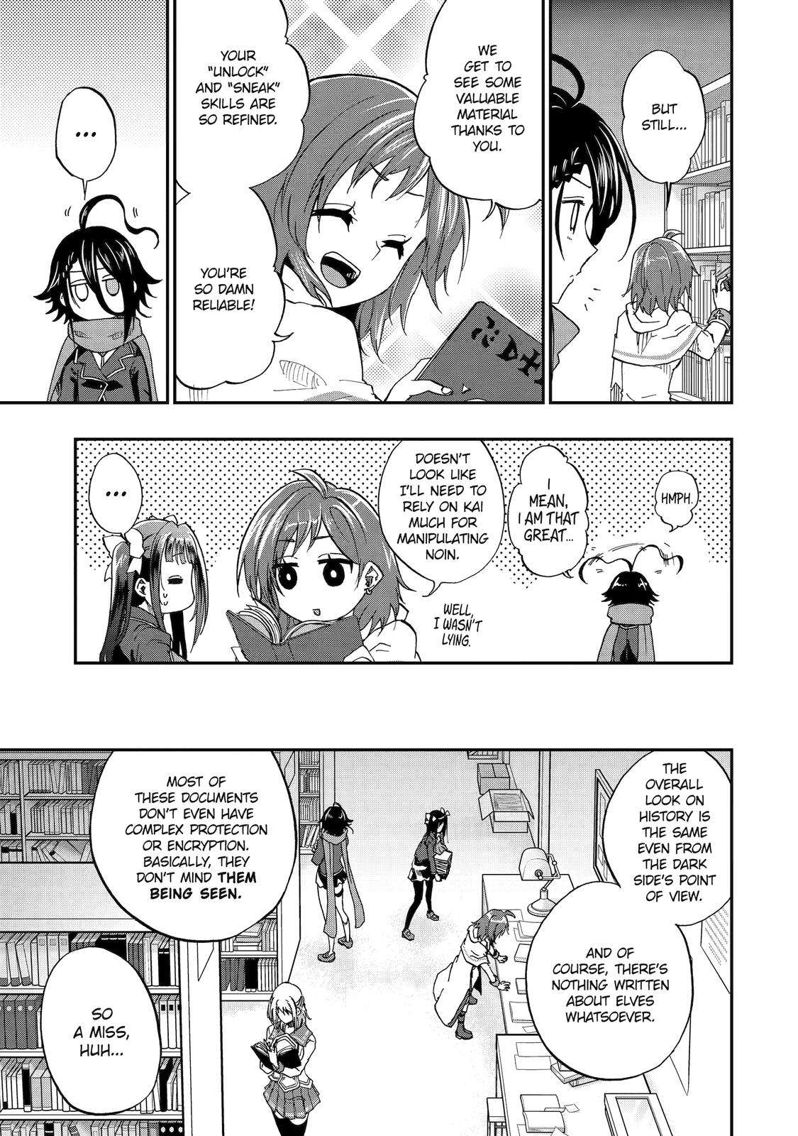 Ankoku Kishi no Ore desu Ga Saikyou no Seikishi wo Mezashimasu chapter 50 page 3