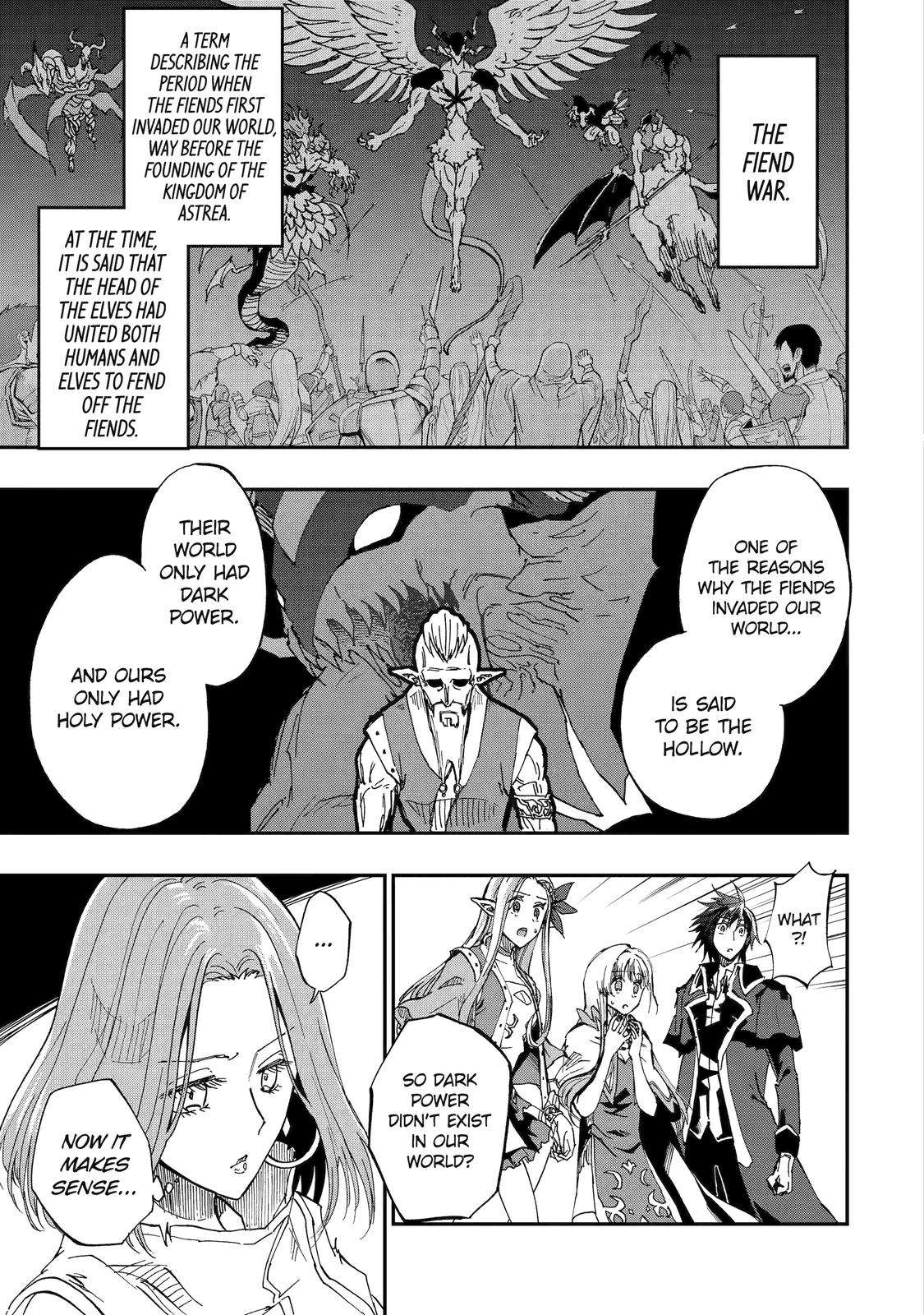 Ankoku Kishi no Ore desu Ga Saikyou no Seikishi wo Mezashimasu chapter 50 page 7