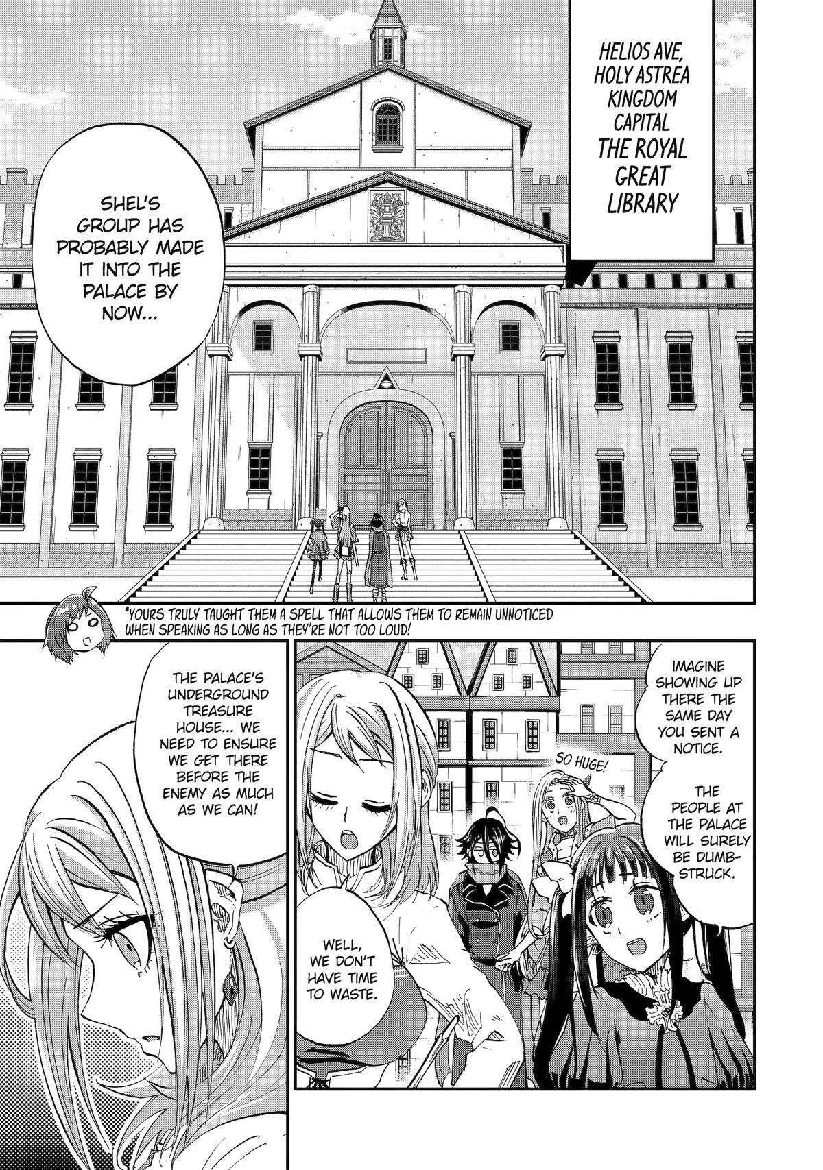 Ankoku Kishi no Ore desu Ga Saikyou no Seikishi wo Mezashimasu chapter 52 page 1