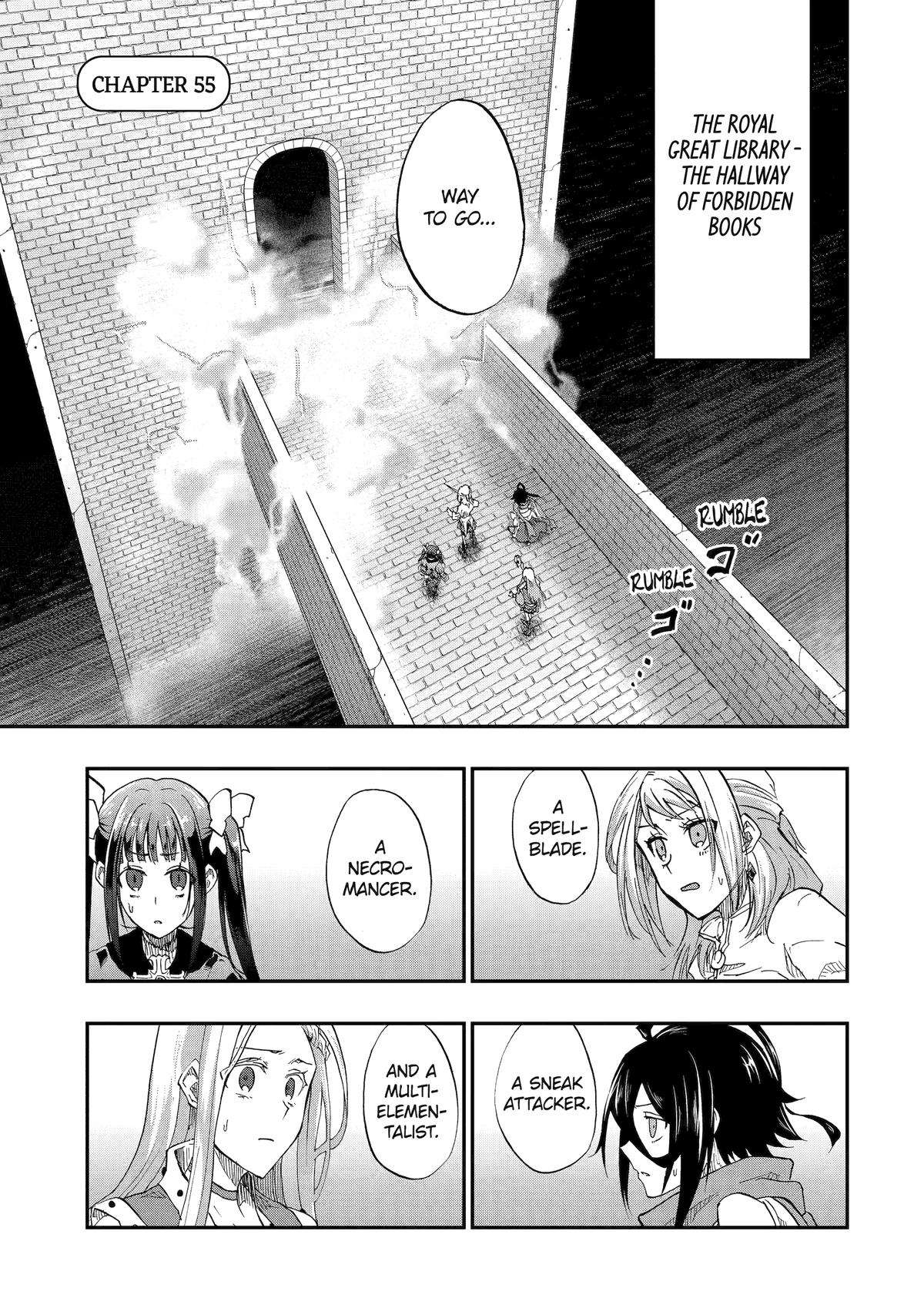 Ankoku Kishi no Ore desu Ga Saikyou no Seikishi wo Mezashimasu chapter 55 page 1